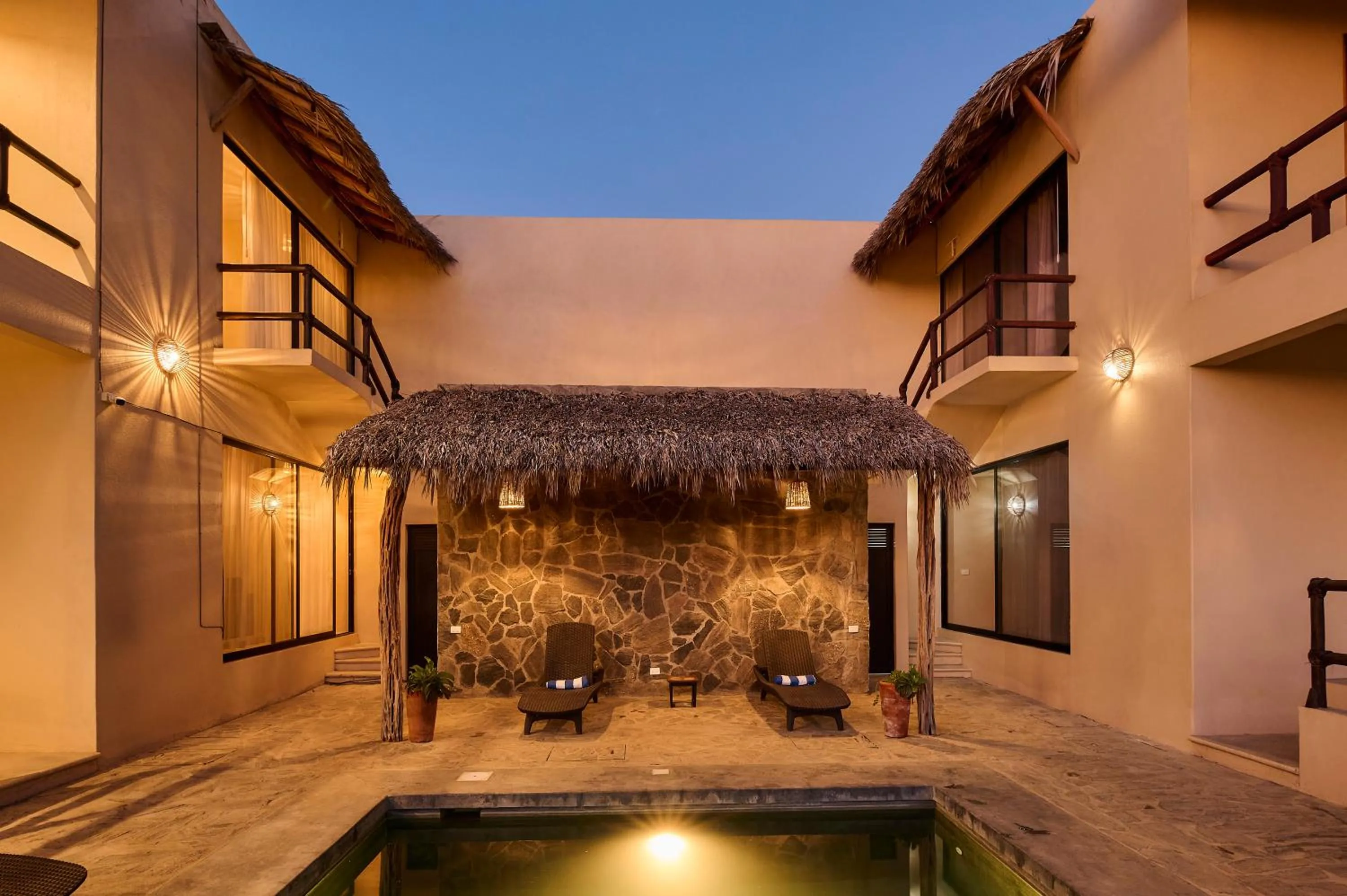 Swimming pool in Lya Beach House