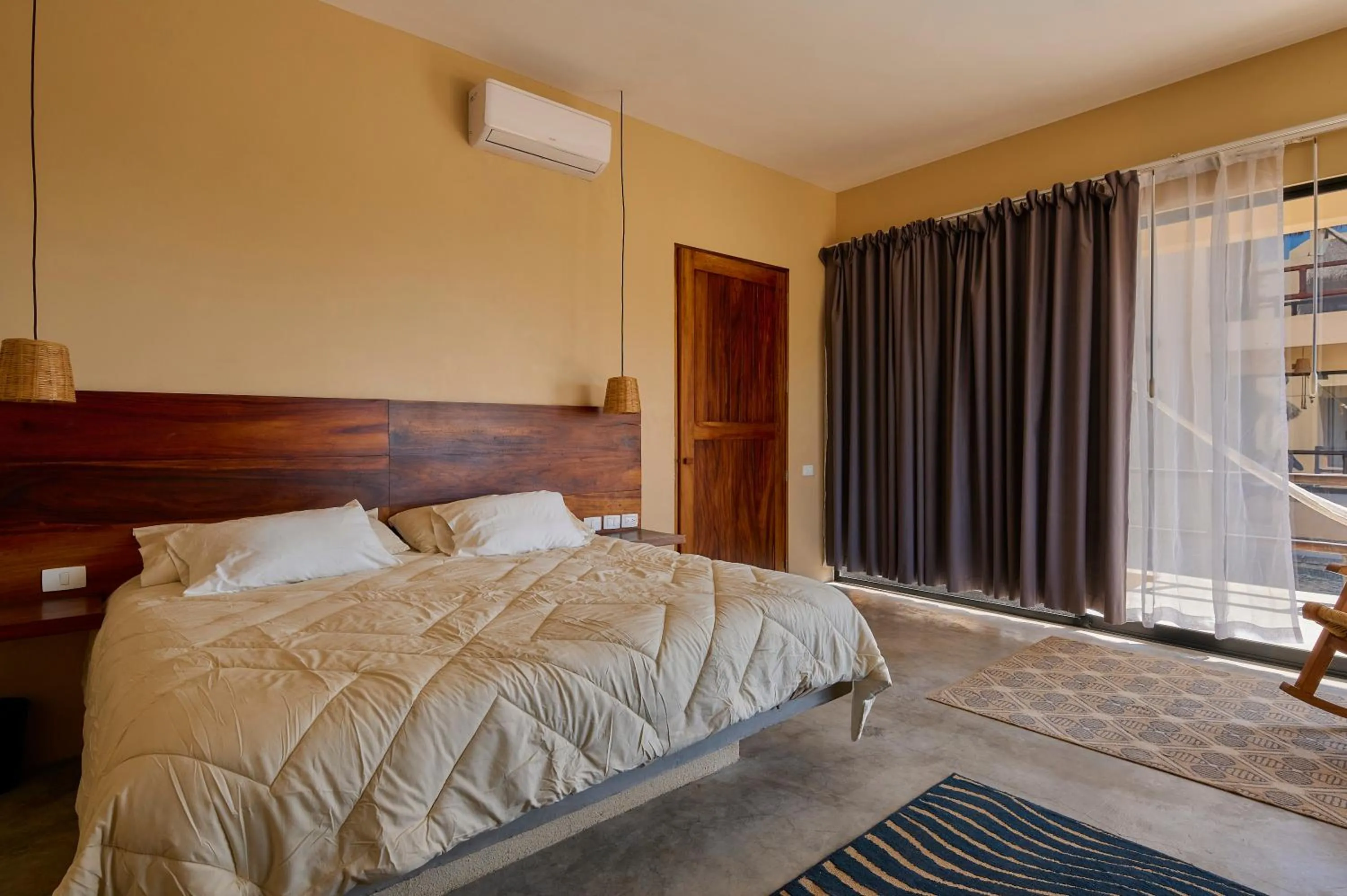 Bed in Lya Beach House