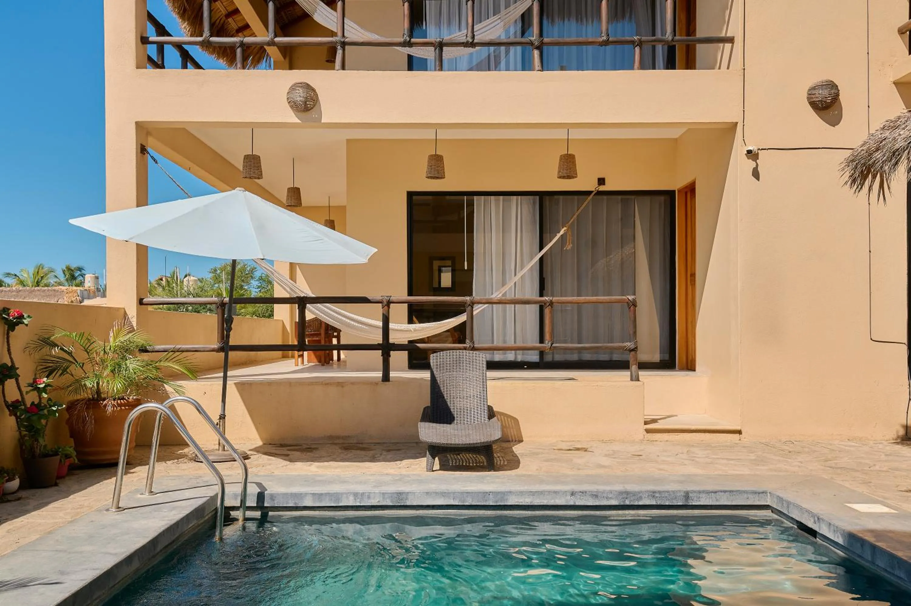 Patio in Lya Beach House