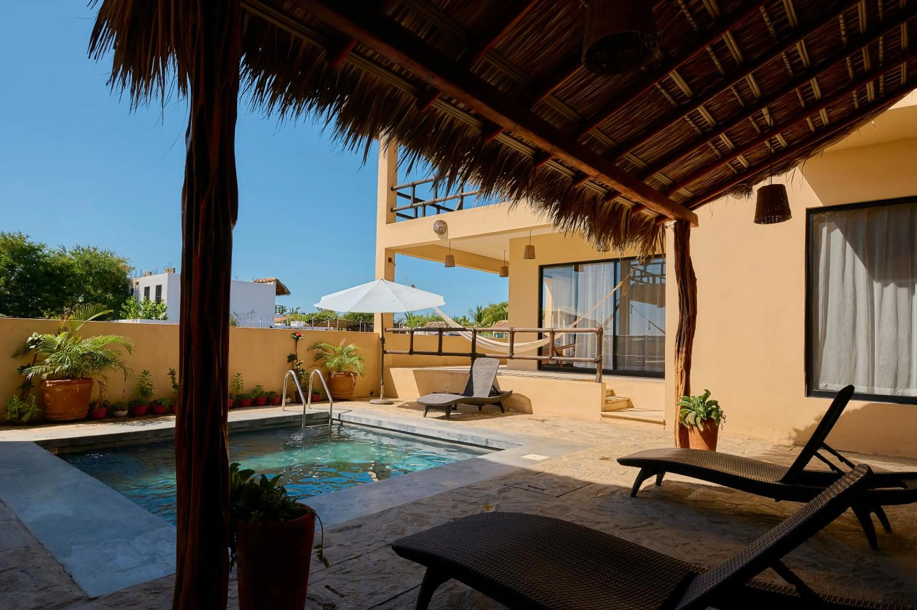 Swimming pool in Lya Beach House