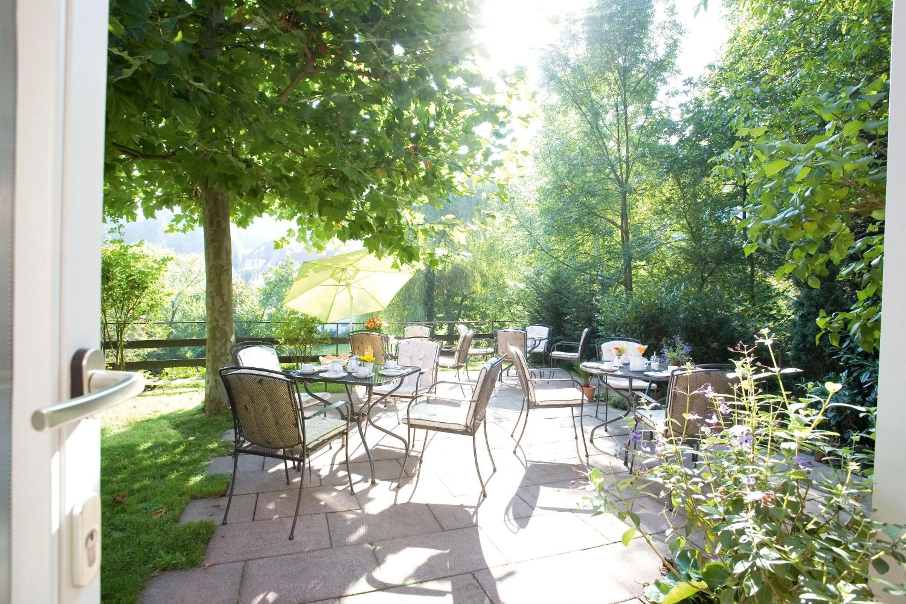 Facade/entrance in Hotel Morgensonne