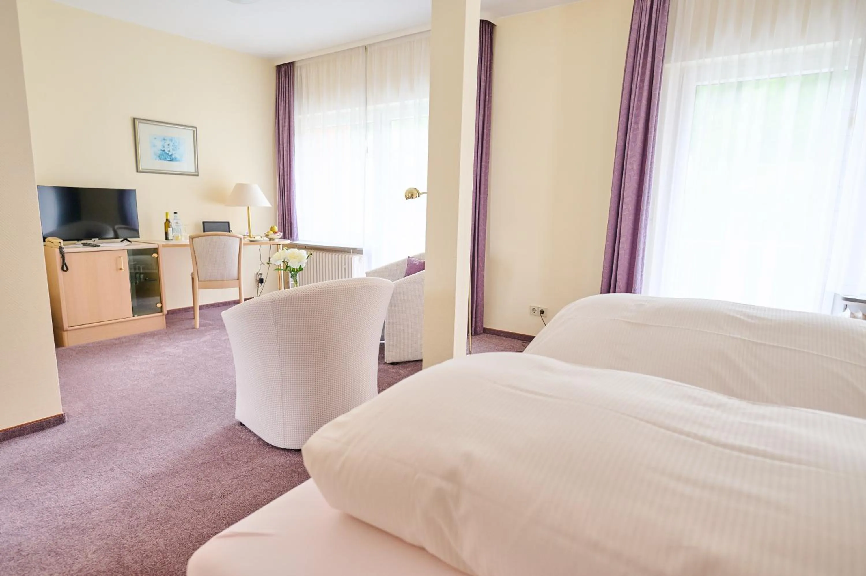 Photo of the whole room, Bed in Hotel Morgensonne