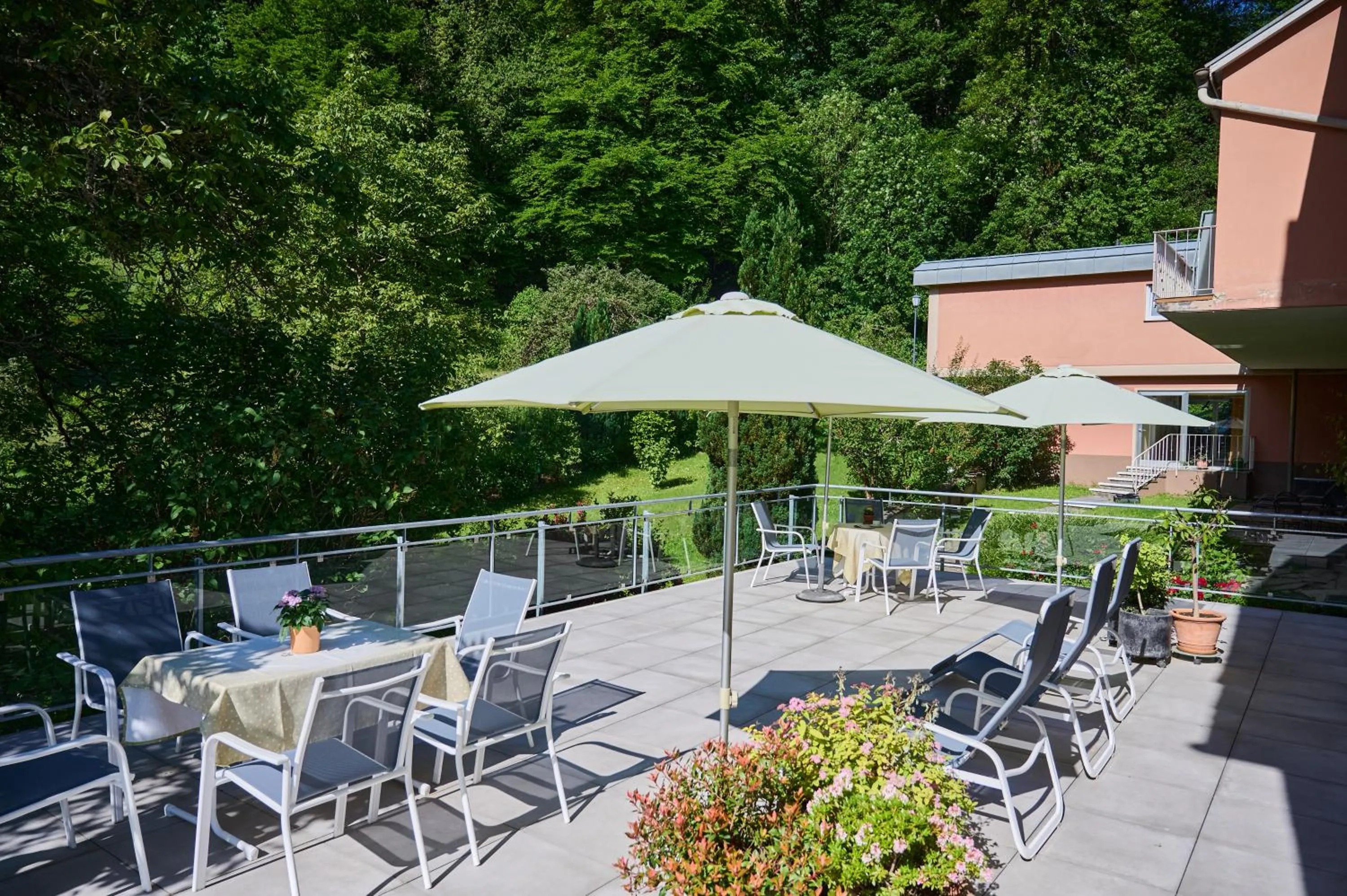 Balcony/Terrace in Hotel Morgensonne