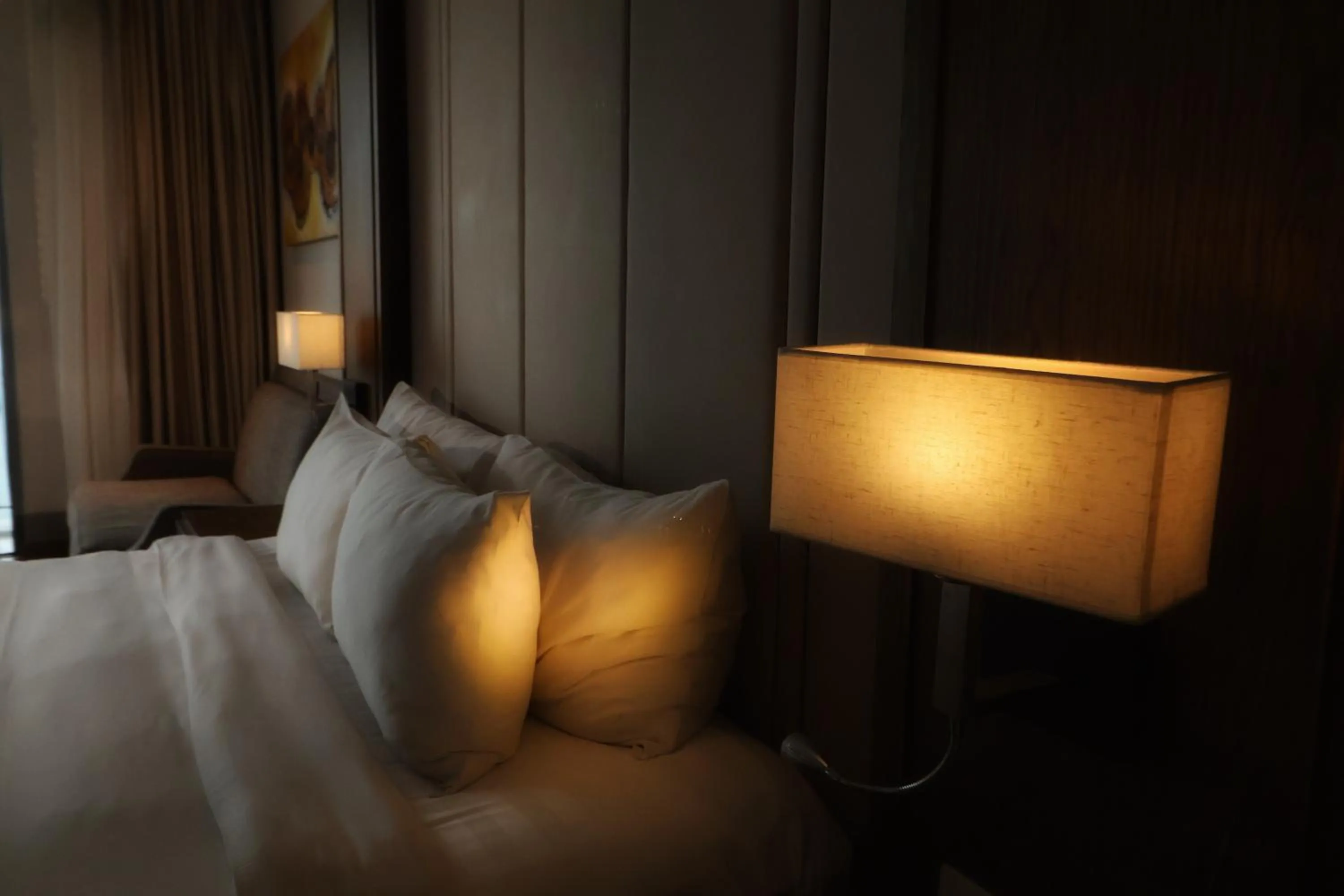 Bed in Wise Stay Panorama Condotel