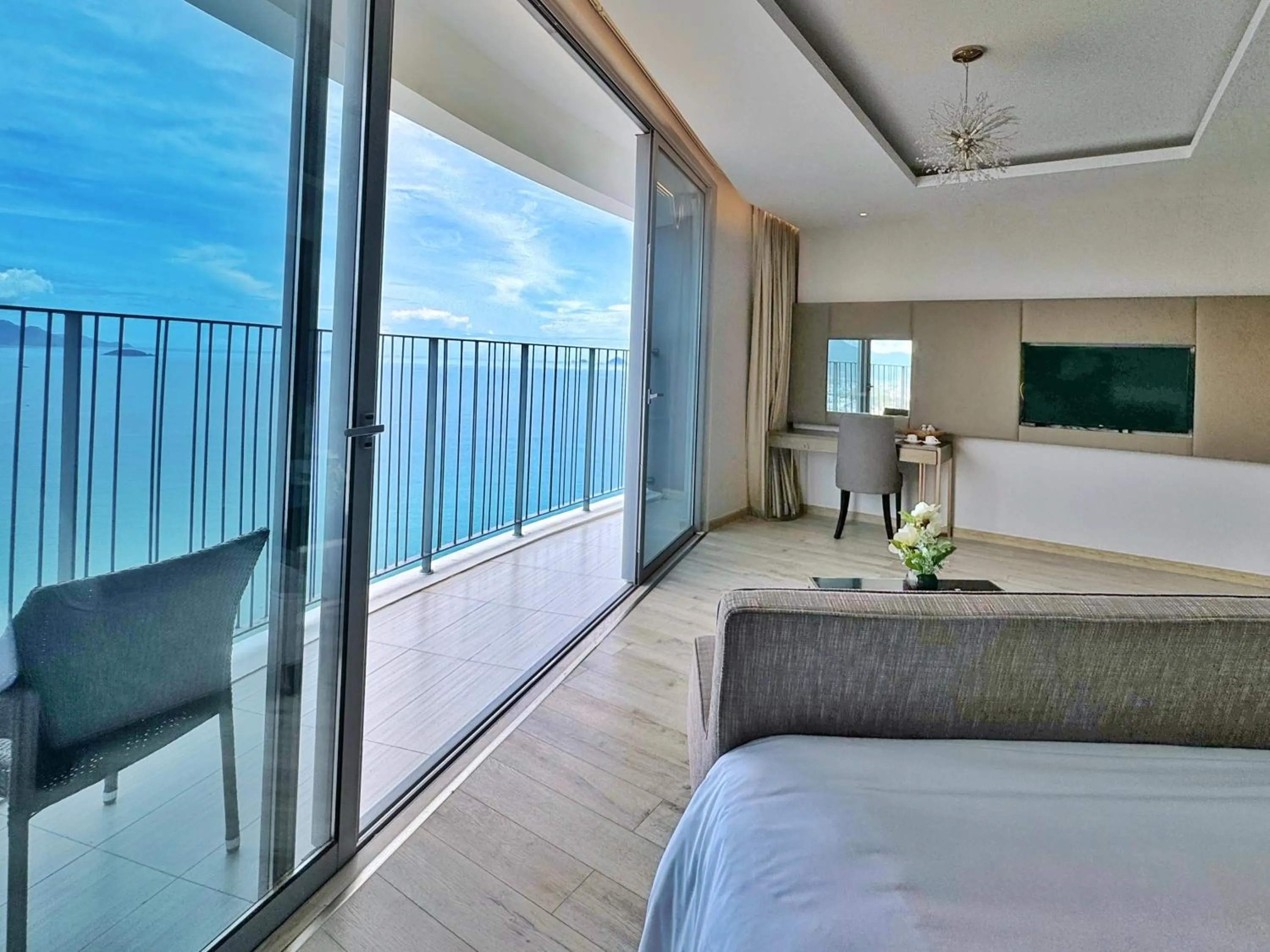 Bed in Wise Stay Panorama Condotel