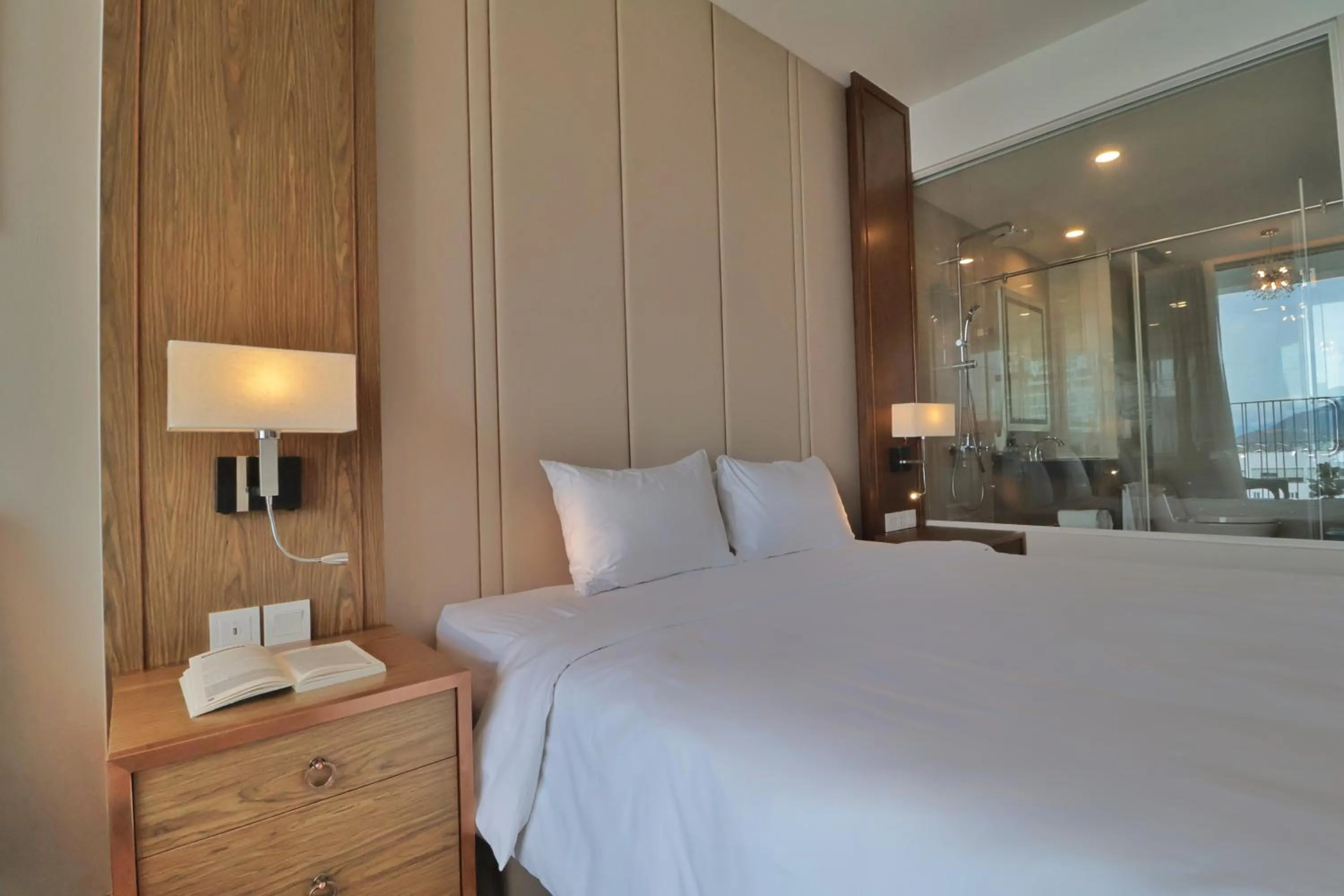 Bed in Wise Stay Panorama Condotel