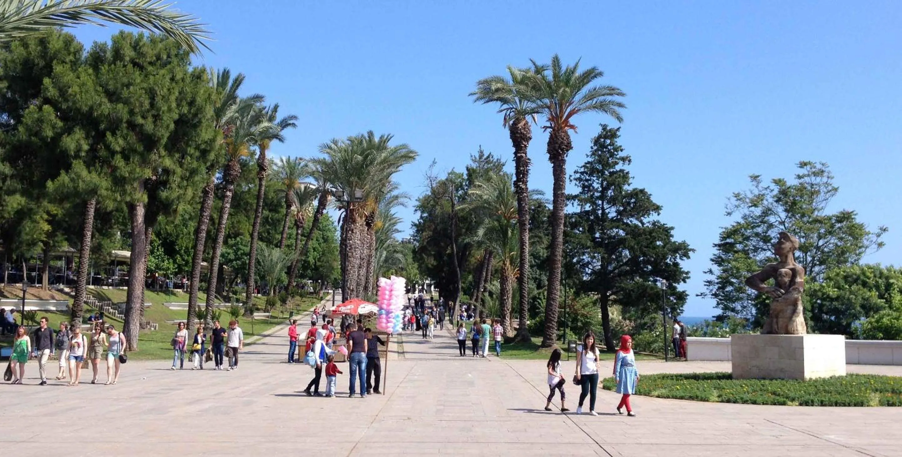 Nearby landmark in Antalya Kale