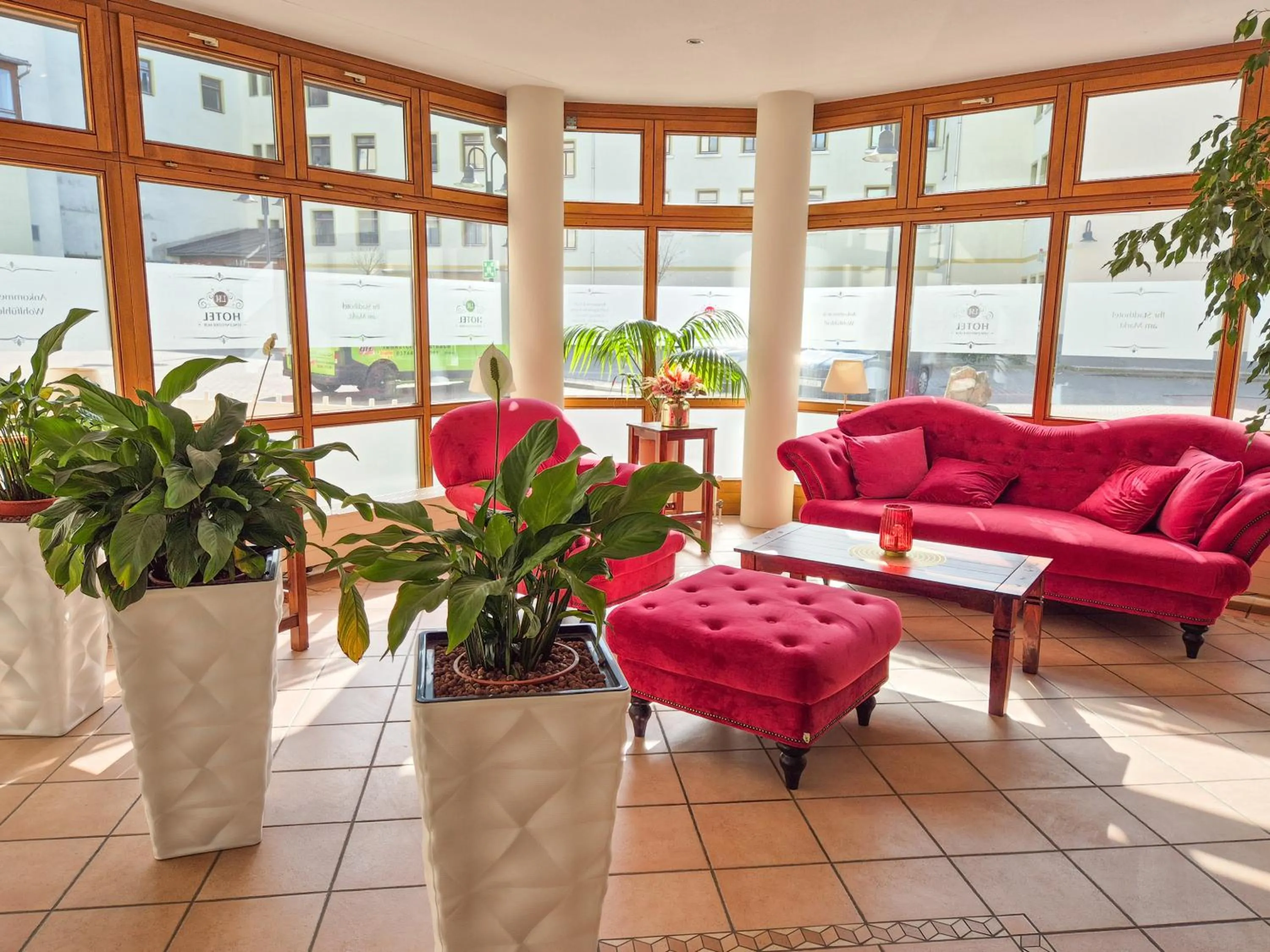 Lobby or reception in Hotel Lengenfelder Hof