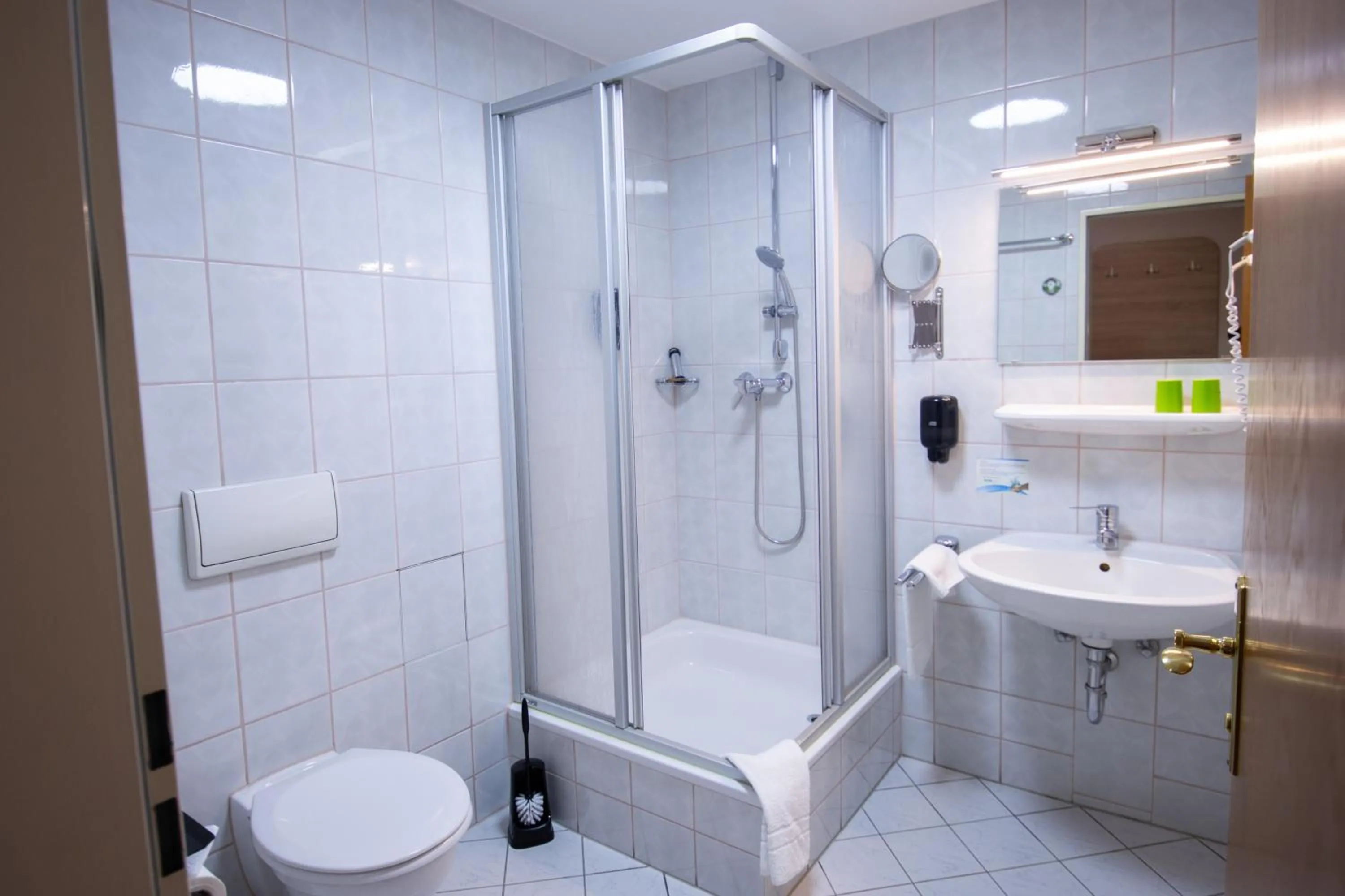 Bathroom in Hotel Lengenfelder Hof