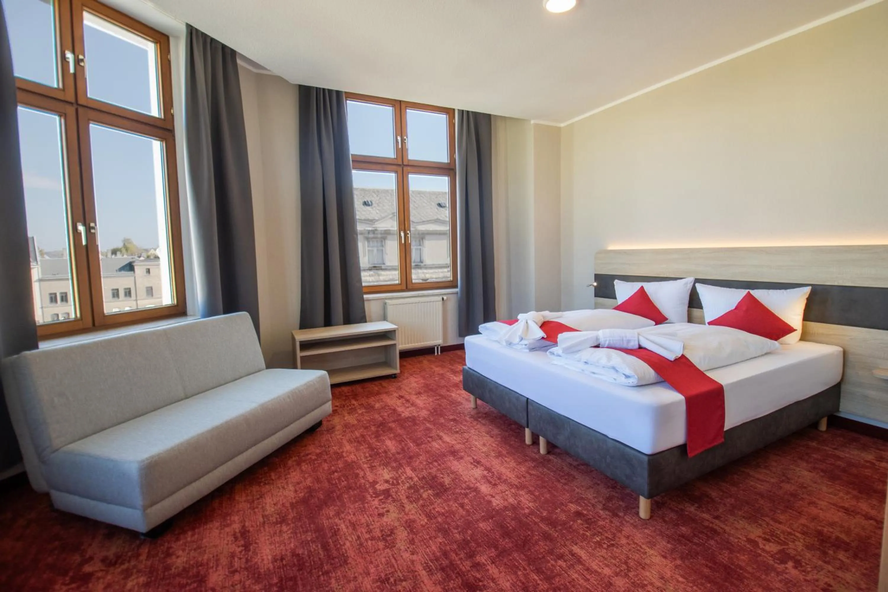 Photo of the whole room, Bed in Hotel Lengenfelder Hof