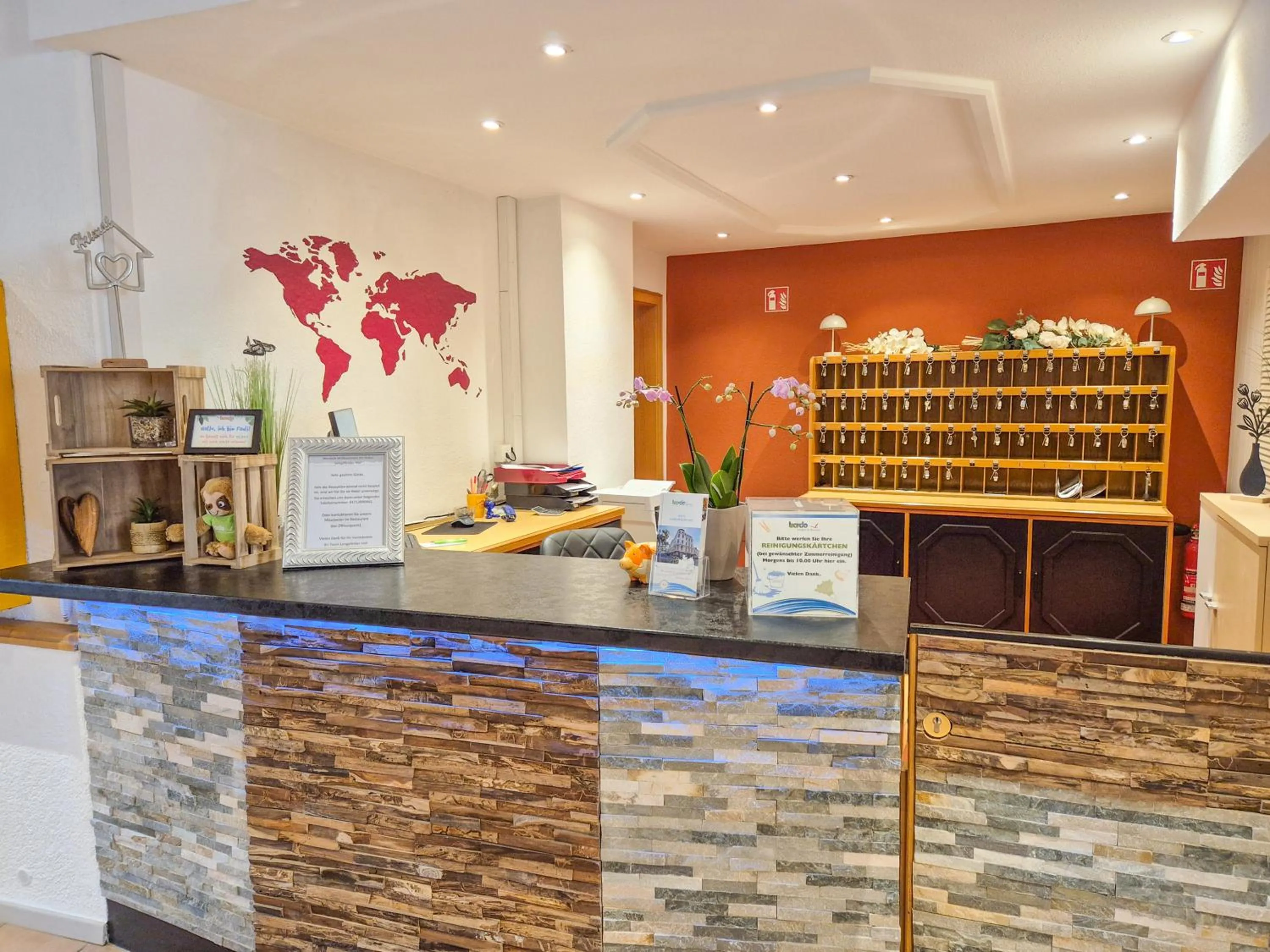 Lobby or reception in Hotel Lengenfelder Hof