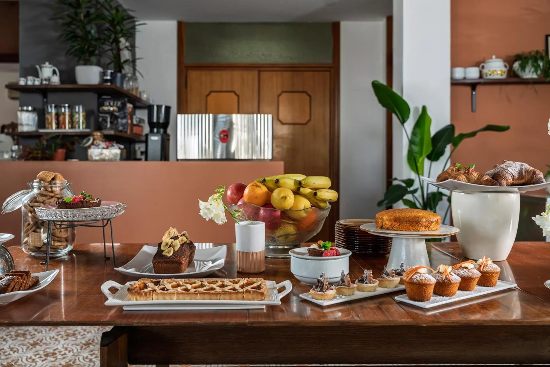 Buffet breakfast in HOTEL GIARDINO