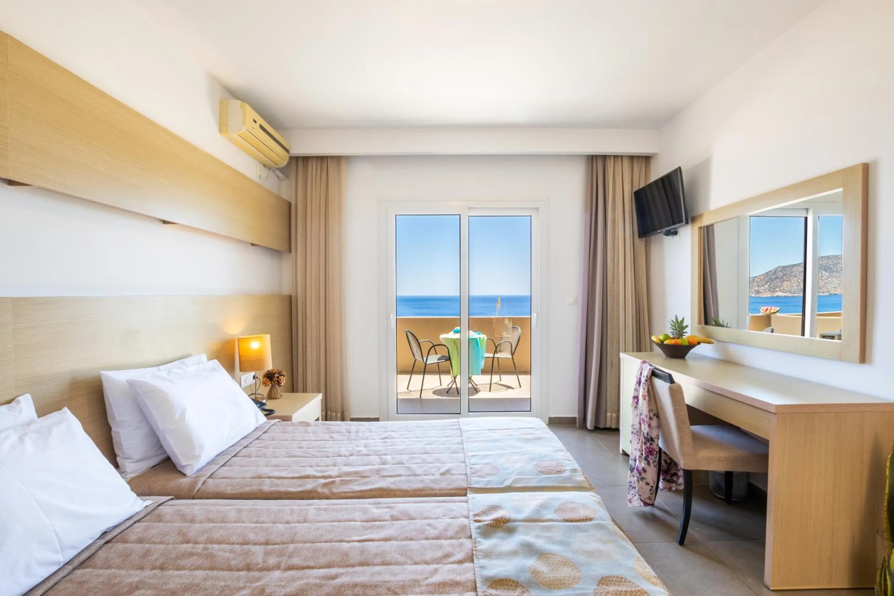 Bed in Apolis Beachscape Hotel