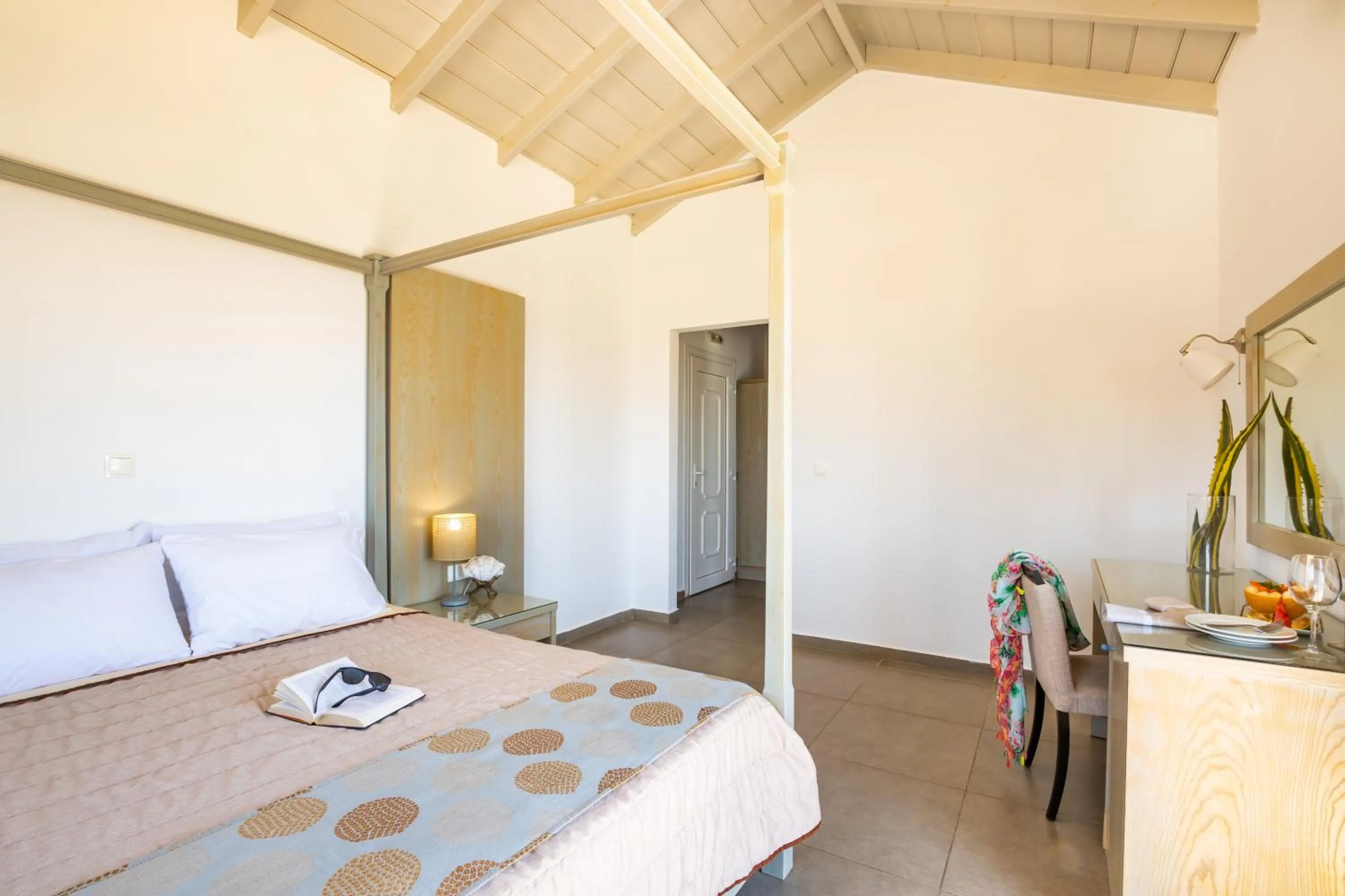 Bed in Apolis Beachscape Hotel