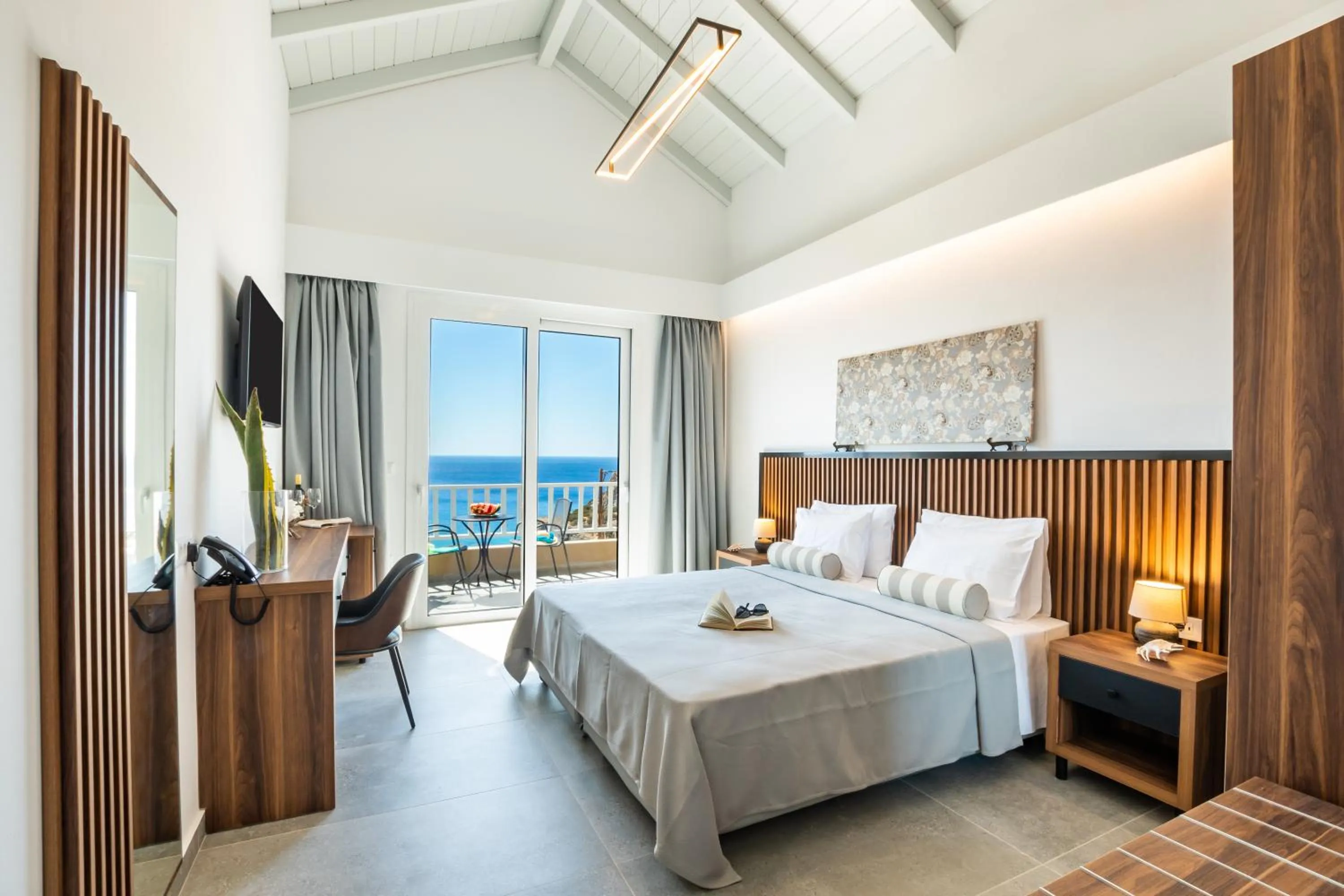 Bed in Apolis Beachscape Hotel