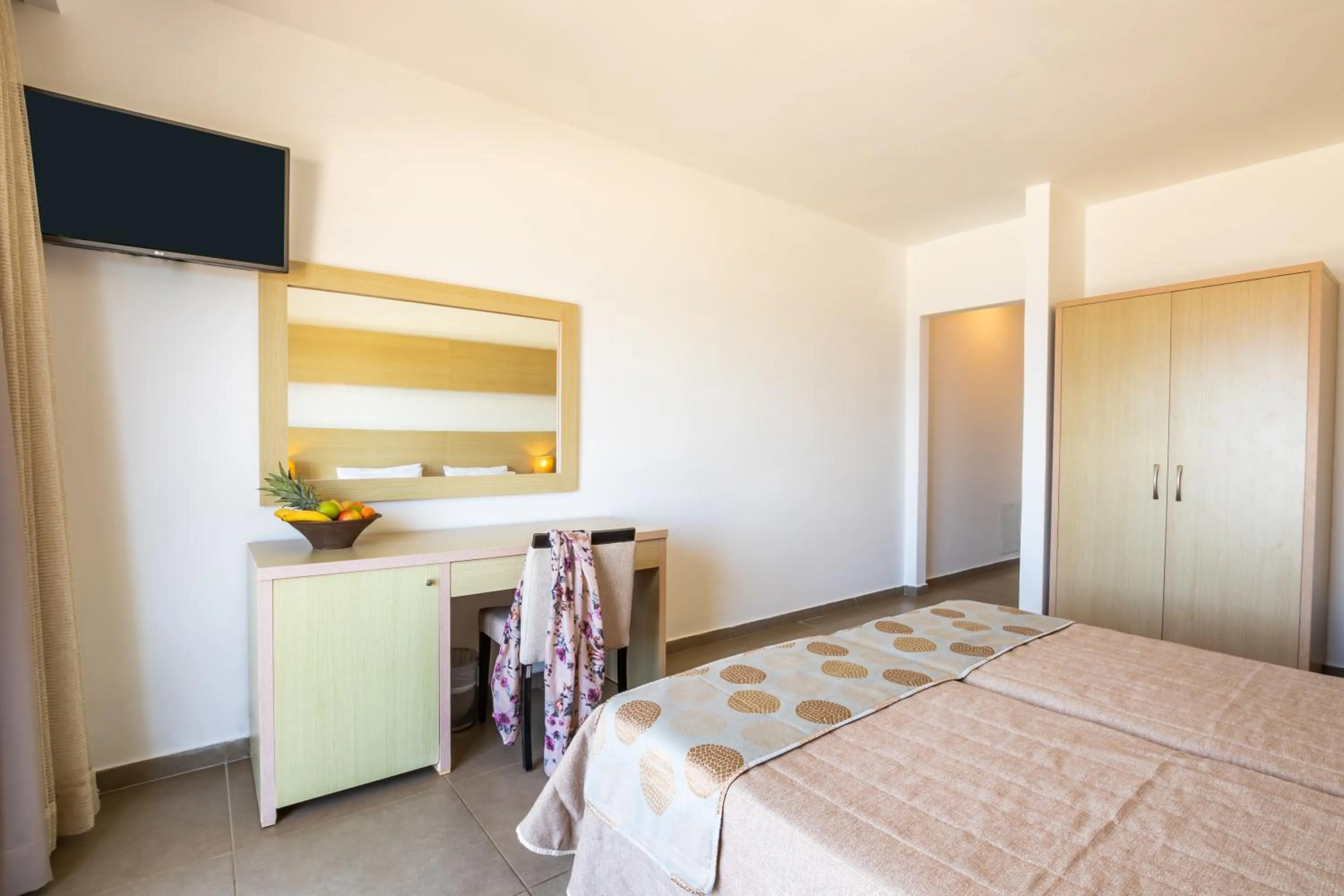 Bed in Apolis Beachscape Hotel