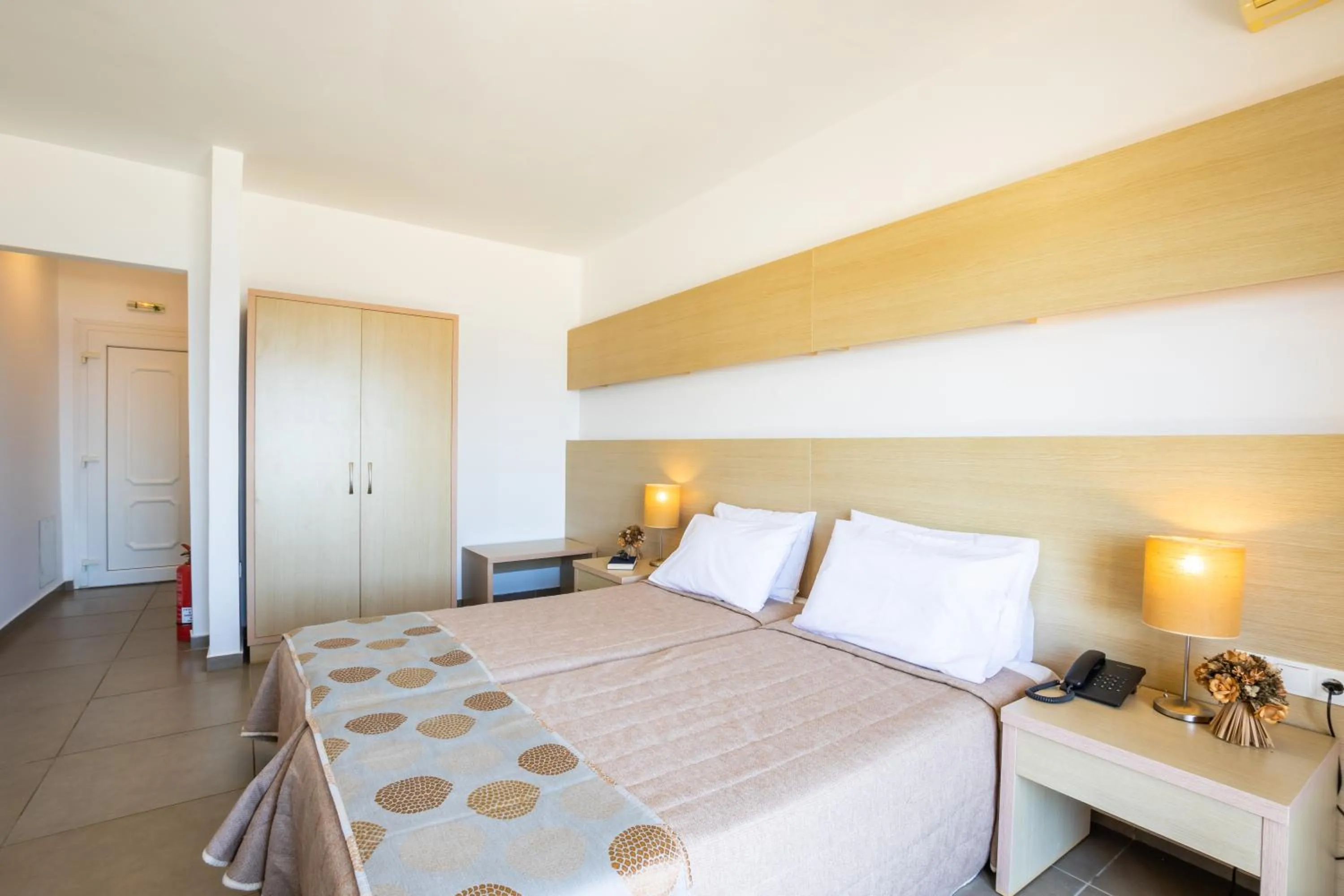 Bed in Apolis Beachscape Hotel