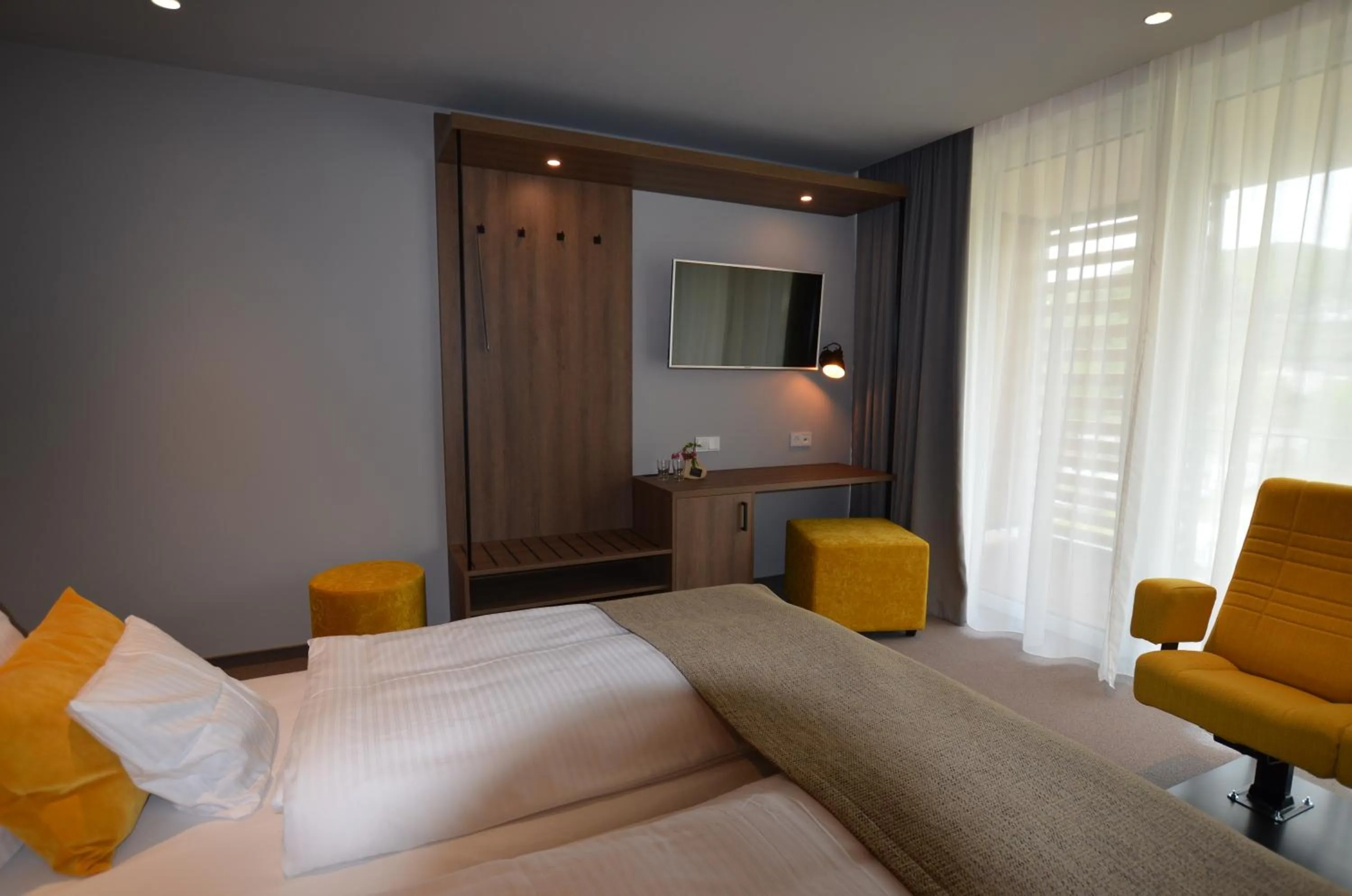 TV and multimedia, Bed in Boutique Hotel Moselgarten