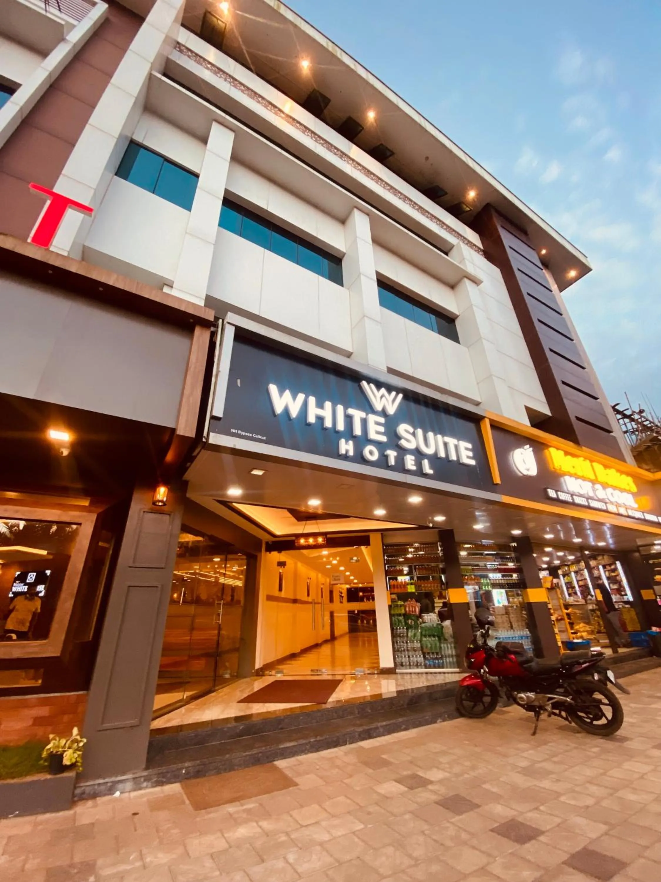 Property building in WHITE SUITE HOTEL