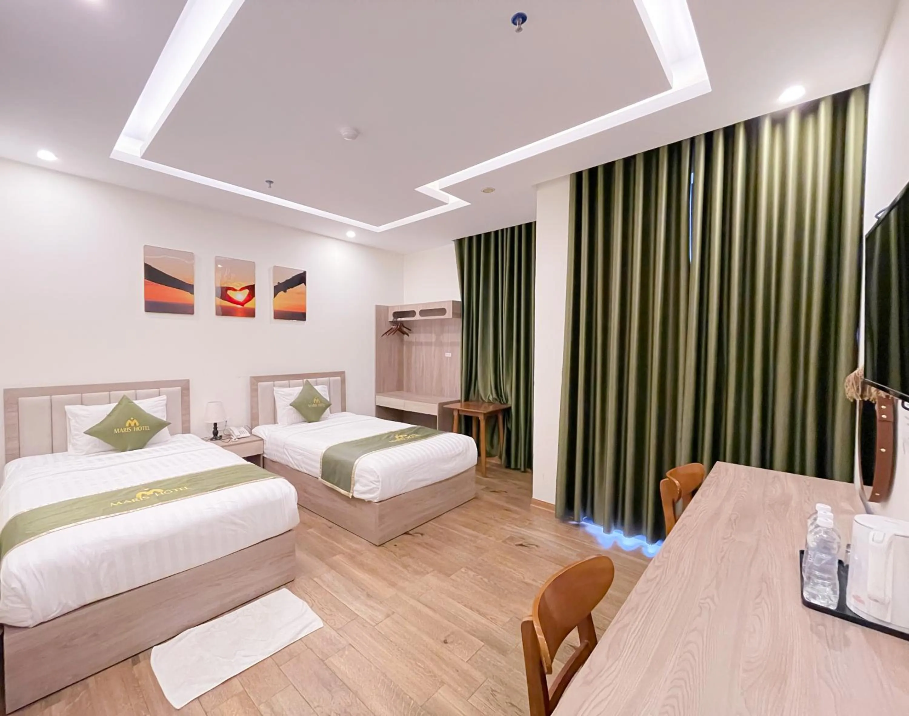 Bed in Maris Da Nang Hotel & Apartment