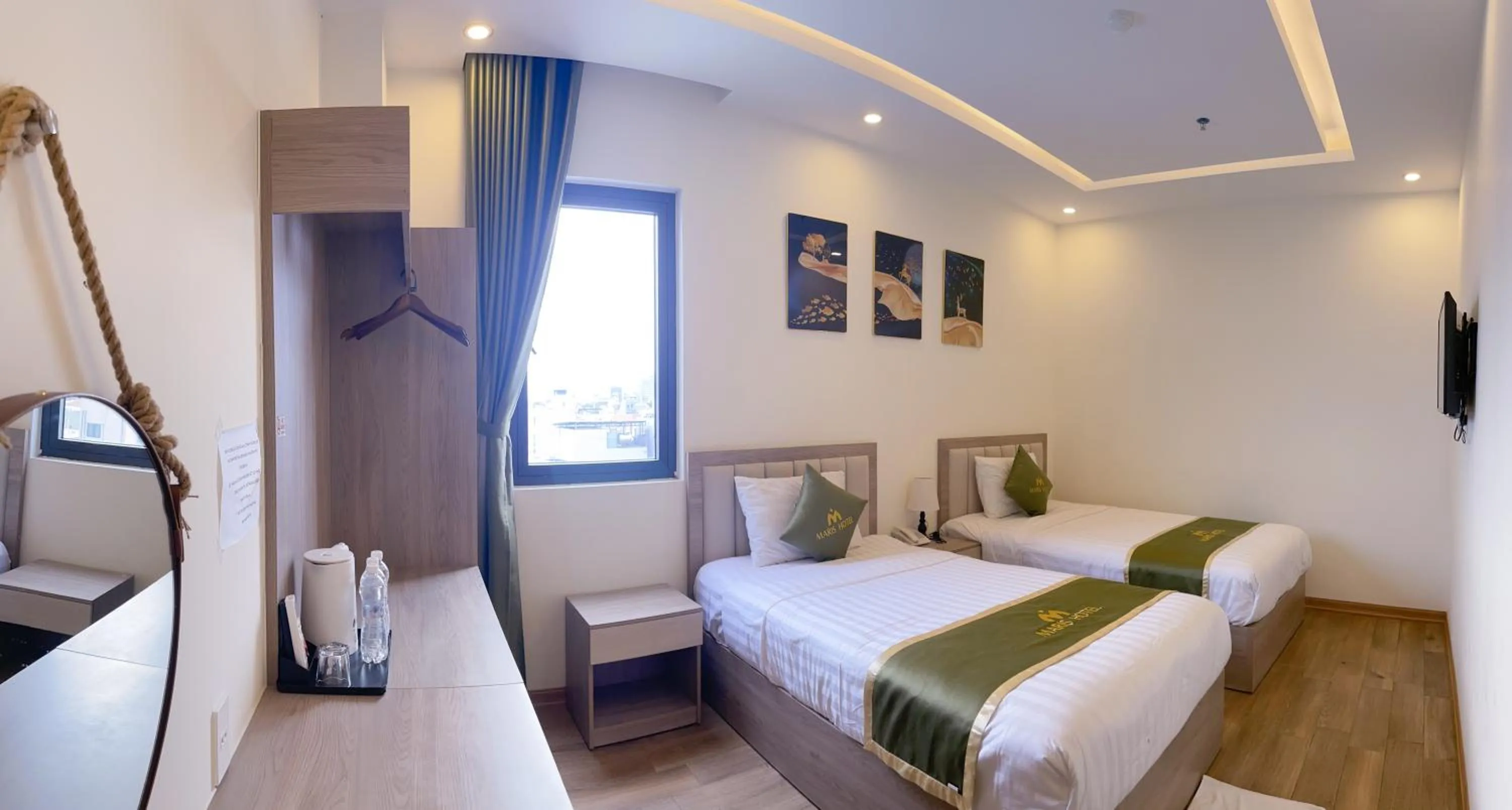 Bed in Maris Da Nang Hotel & Apartment