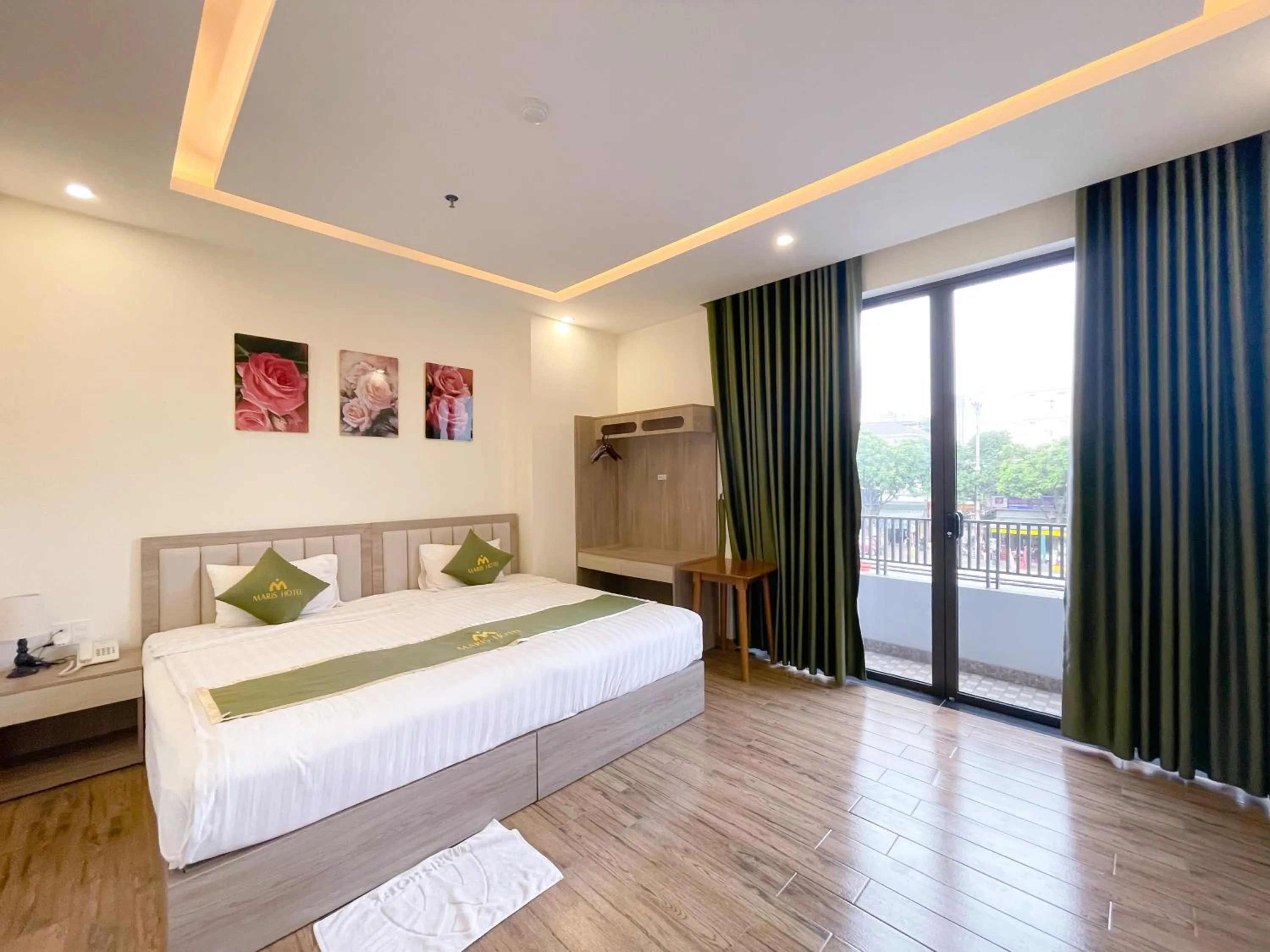 Bed in Maris Da Nang Hotel & Apartment