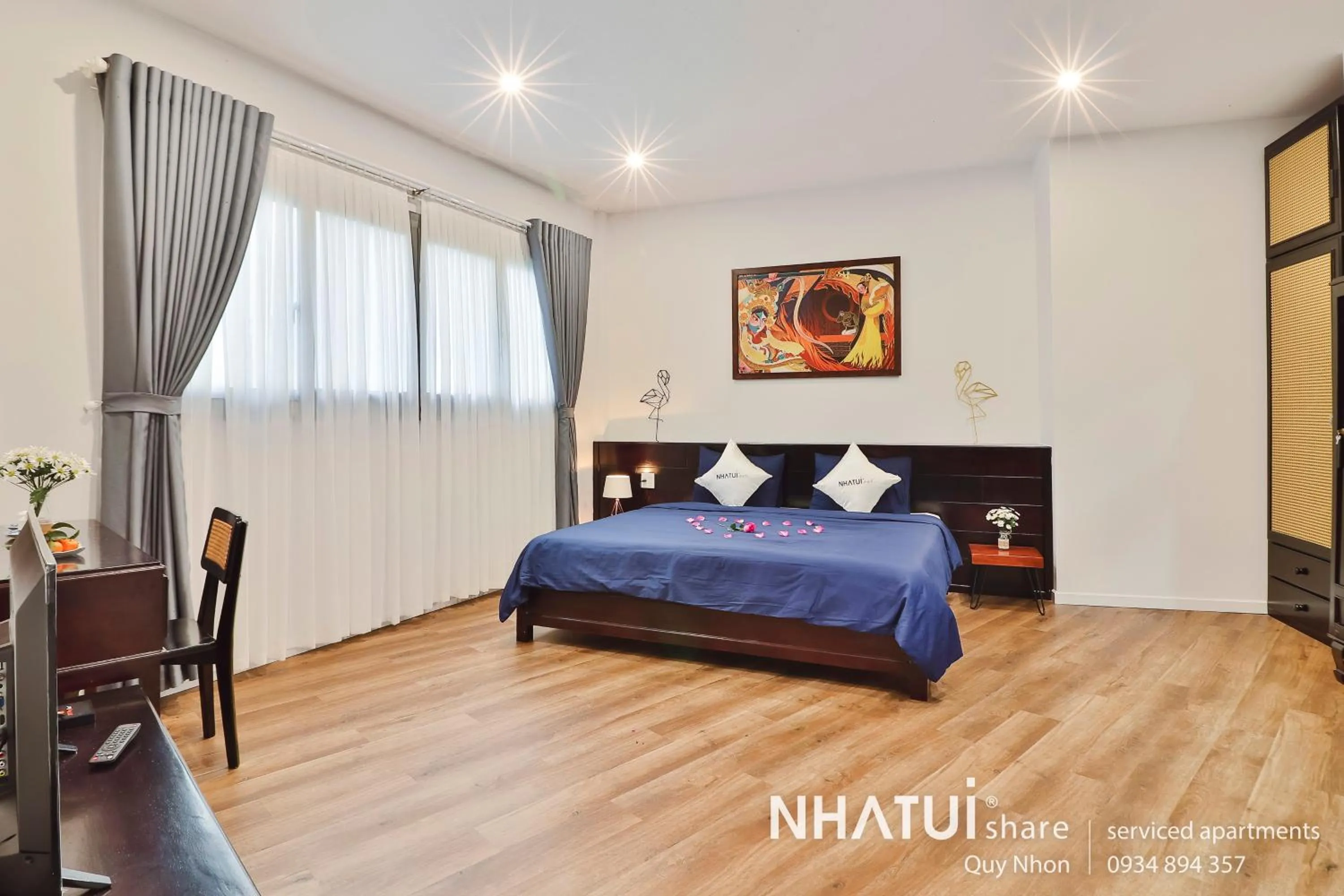 Bed in NHATUIshare Quy Nhơn