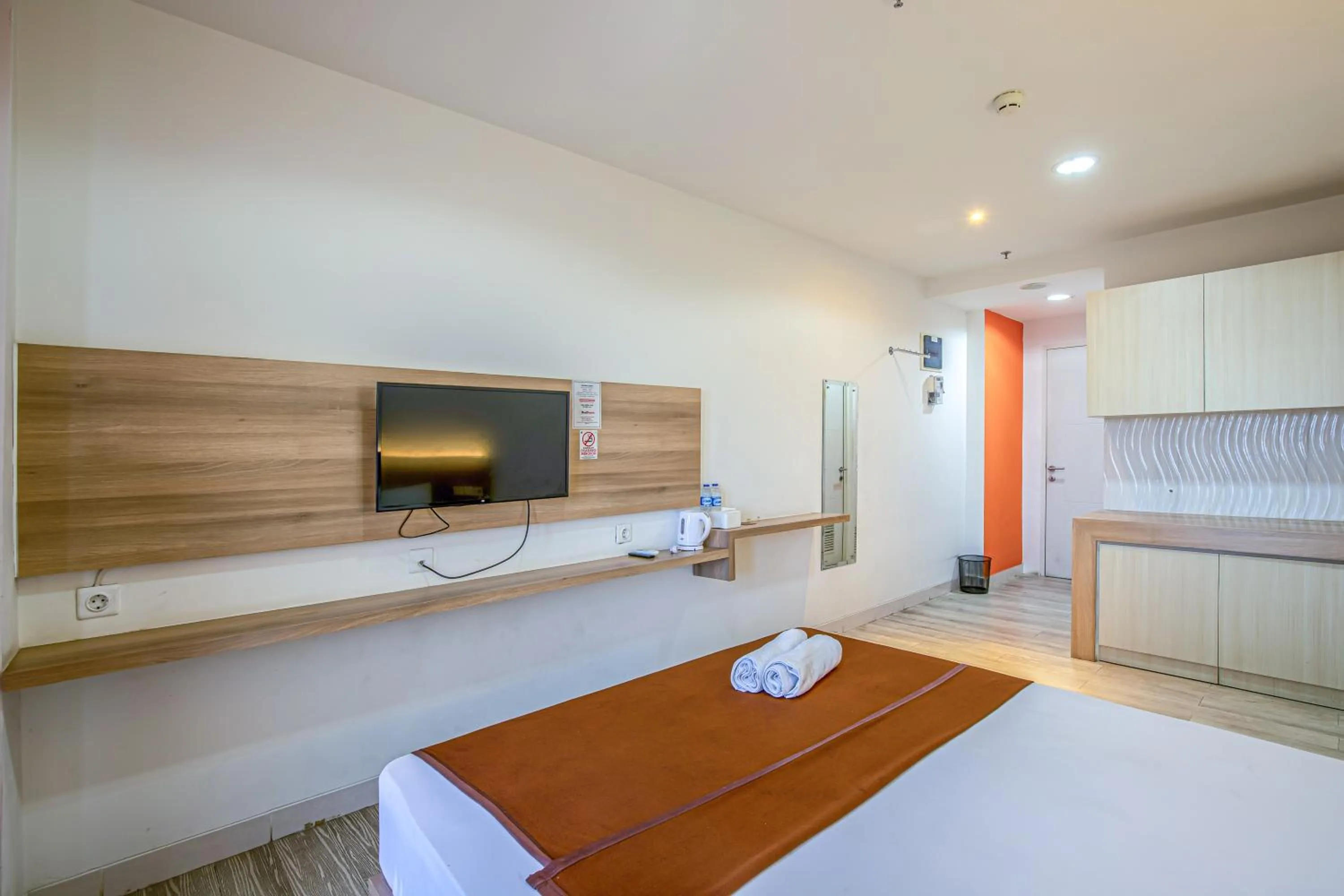 Bed in Skyview Sentul Tower Apartments