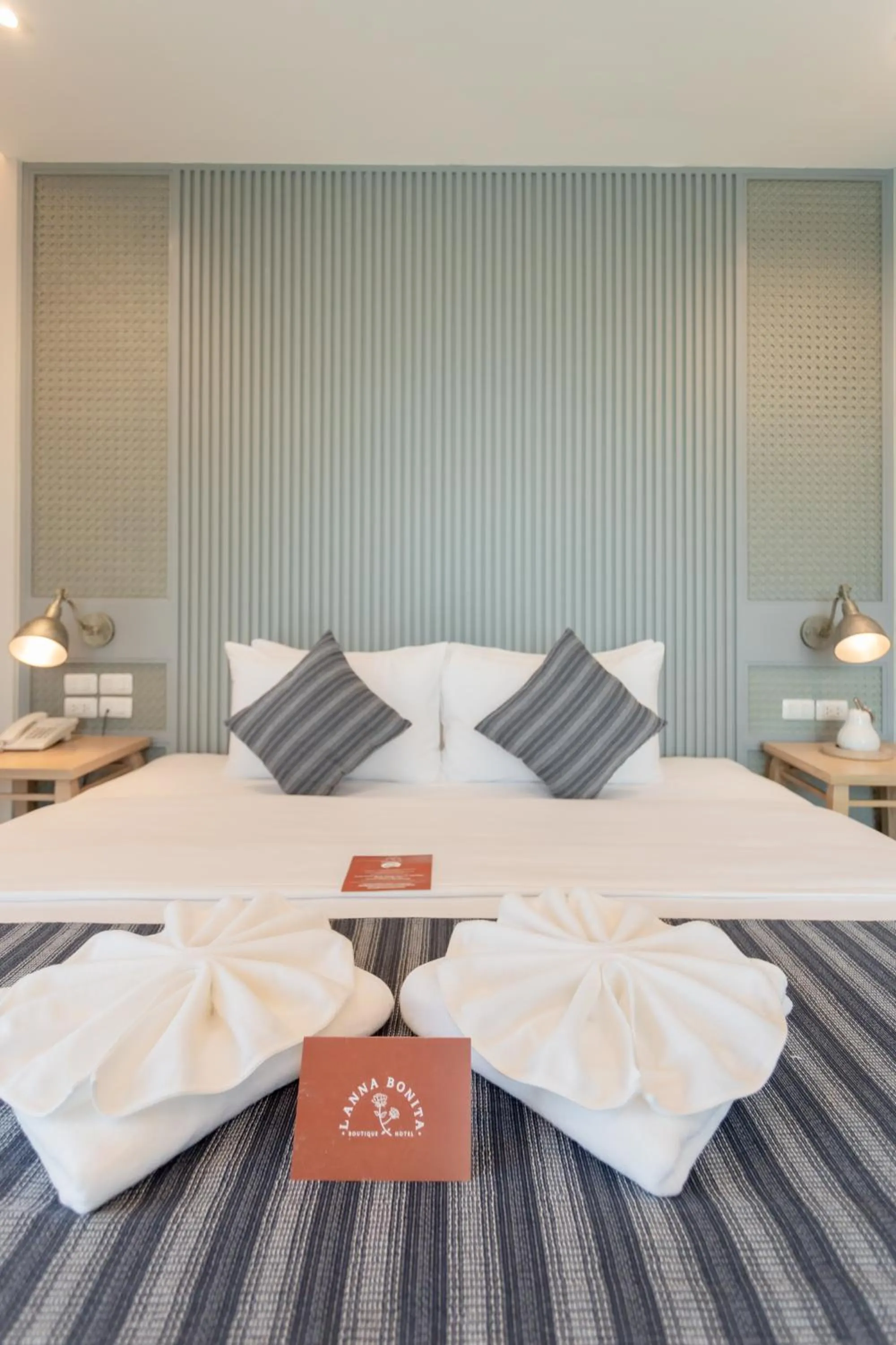 Bed in Lanna Bonita Boutique Hotel