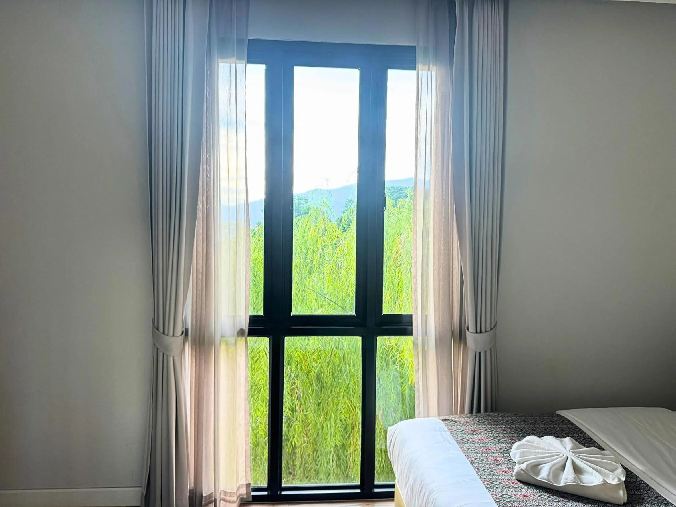 View (from property/room), Bed in Lanna Bonita Boutique Hotel