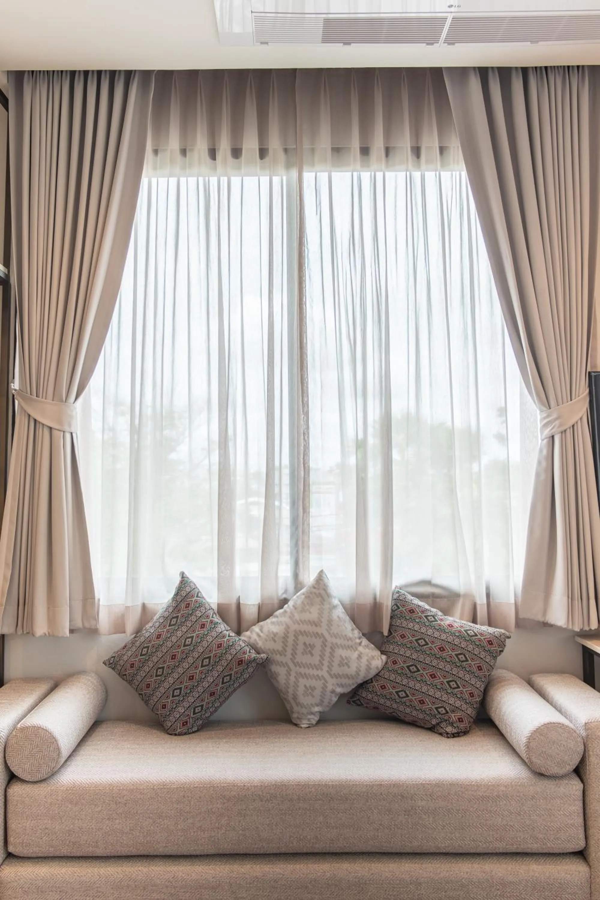 Seating area in Lanna Bonita Boutique Hotel