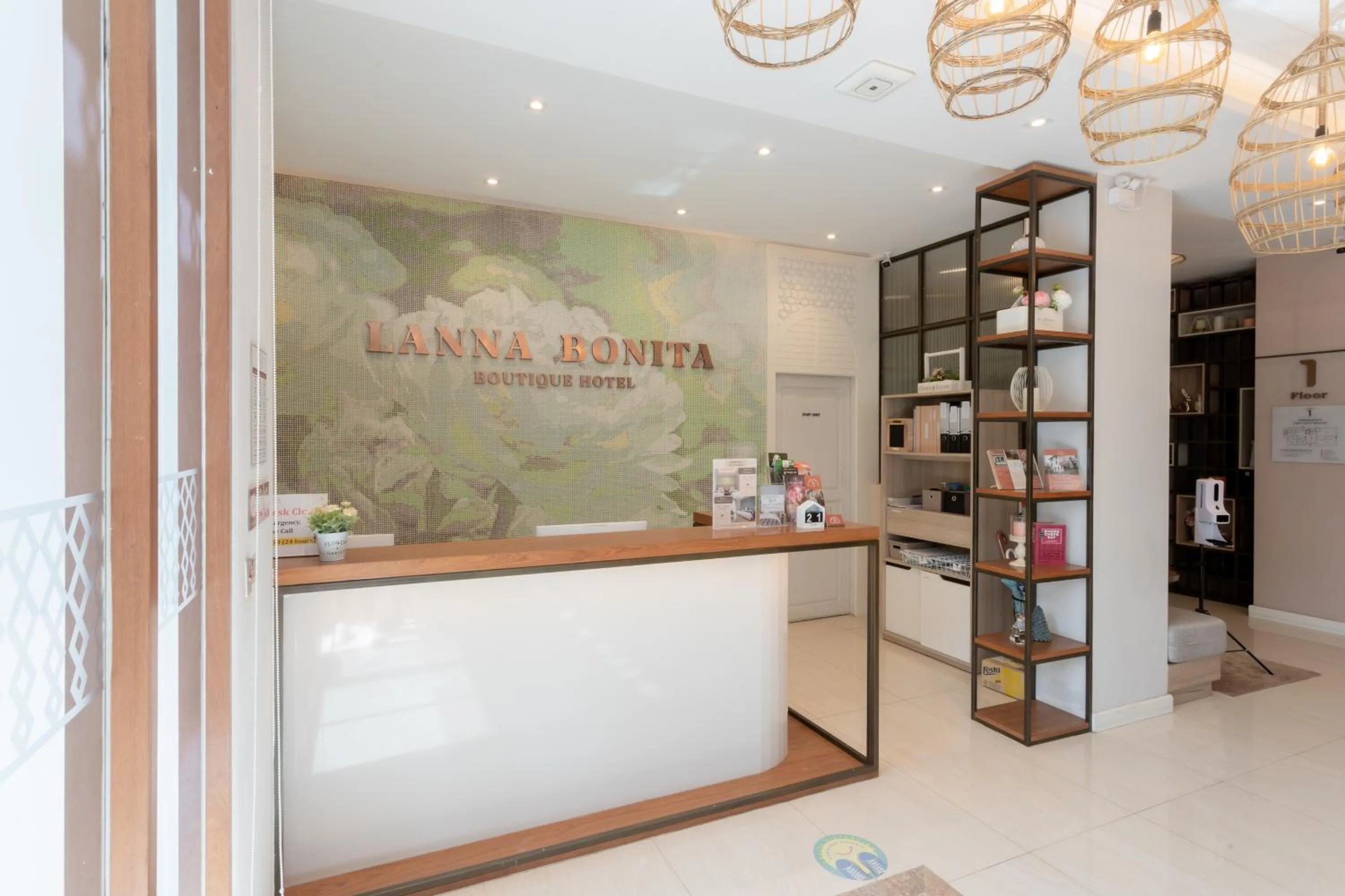 Lobby or reception in Lanna Bonita Boutique Hotel