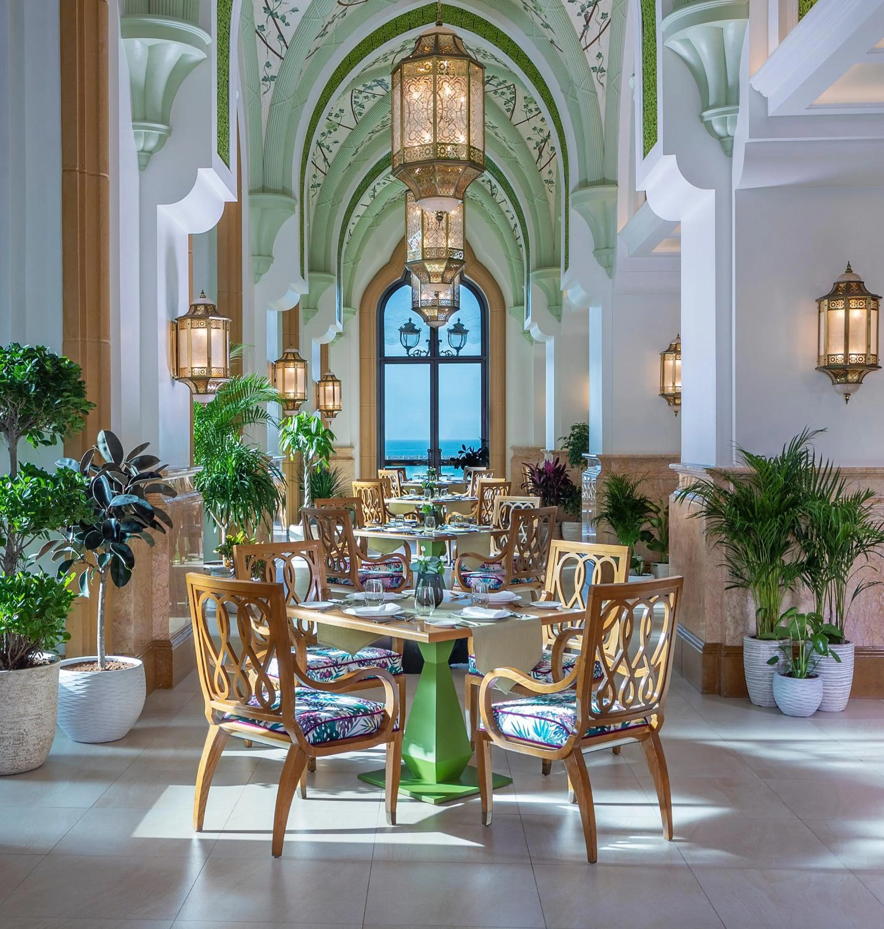 Breakfast in Emirates Palace Mandarin Oriental, Abu Dhabi