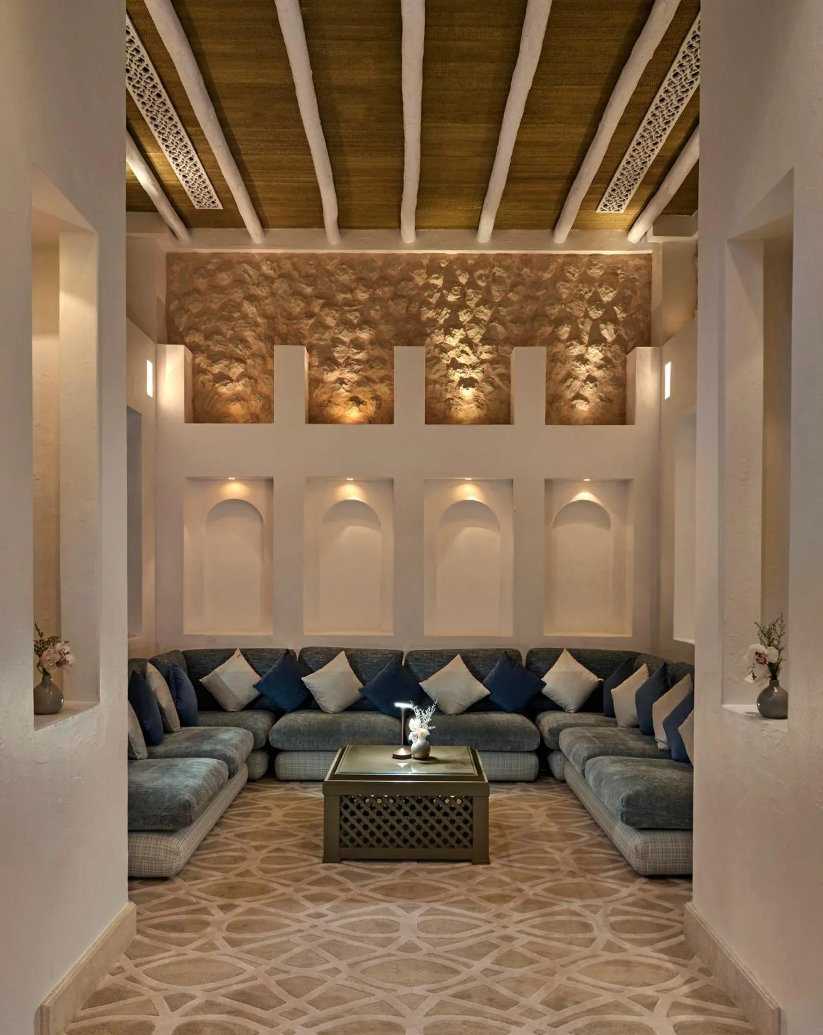 Decorative detail in Emirates Palace Mandarin Oriental, Abu Dhabi