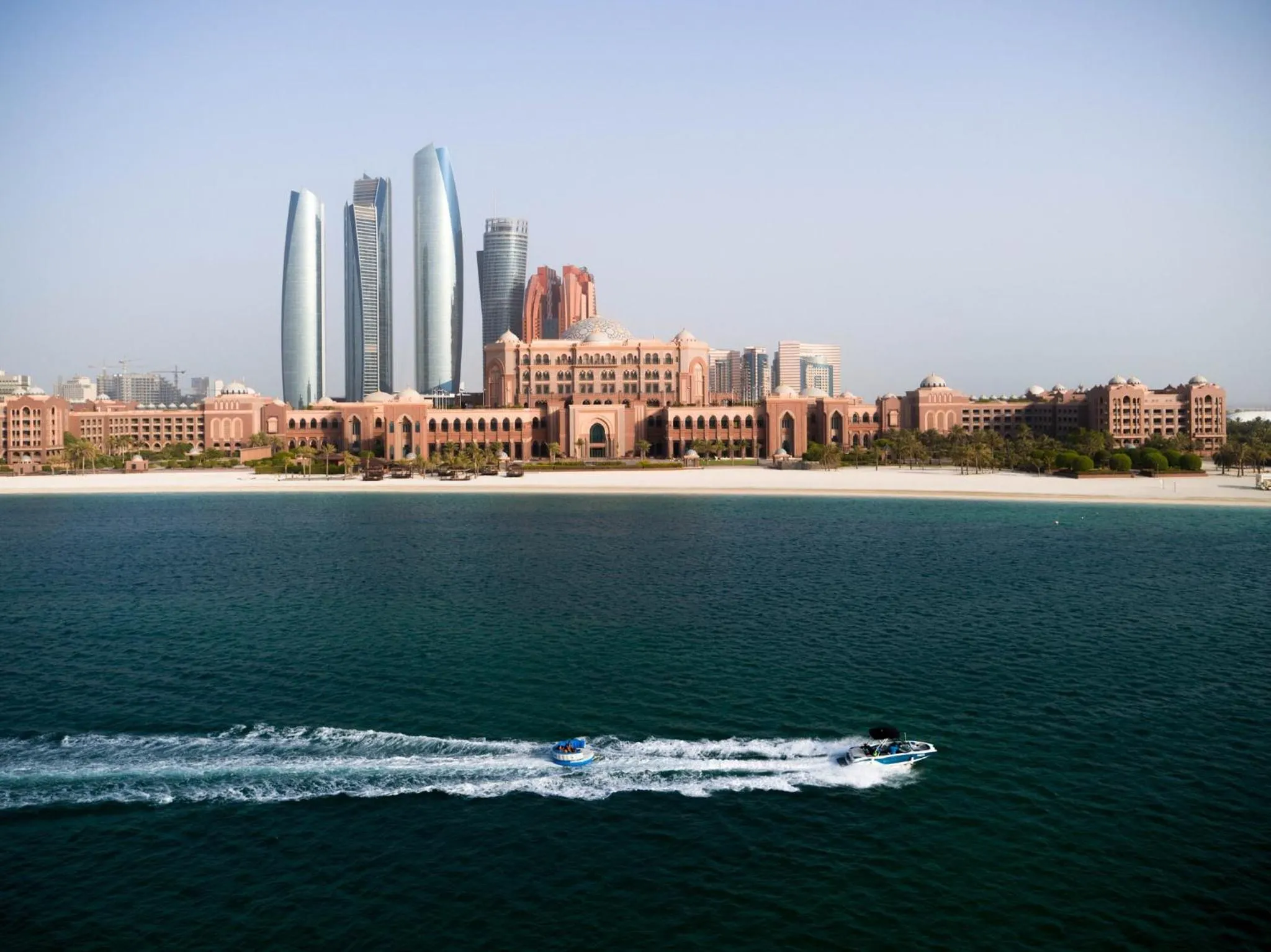 Beach in Emirates Palace Mandarin Oriental, Abu Dhabi