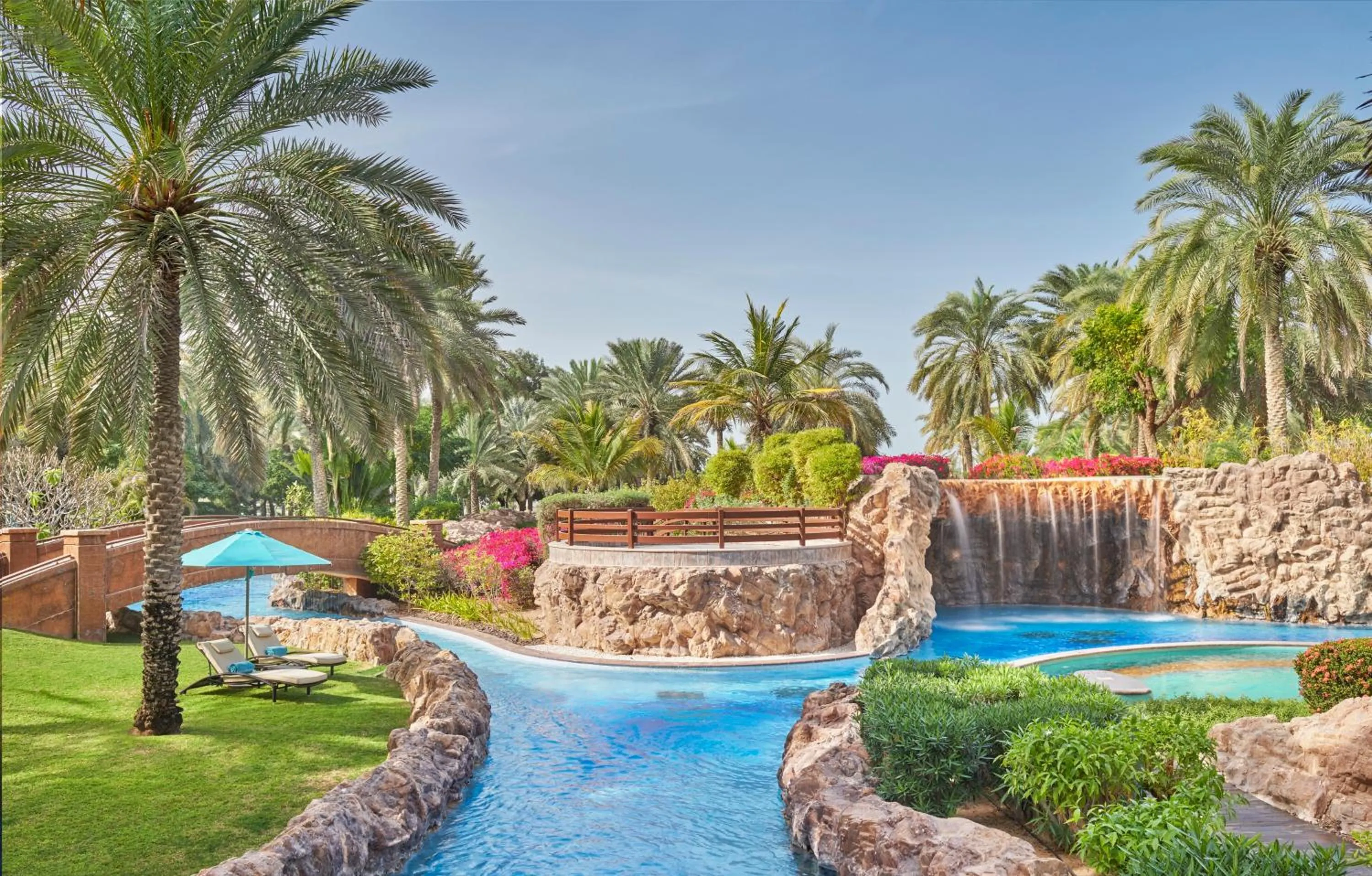 Swimming pool in Emirates Palace Mandarin Oriental, Abu Dhabi