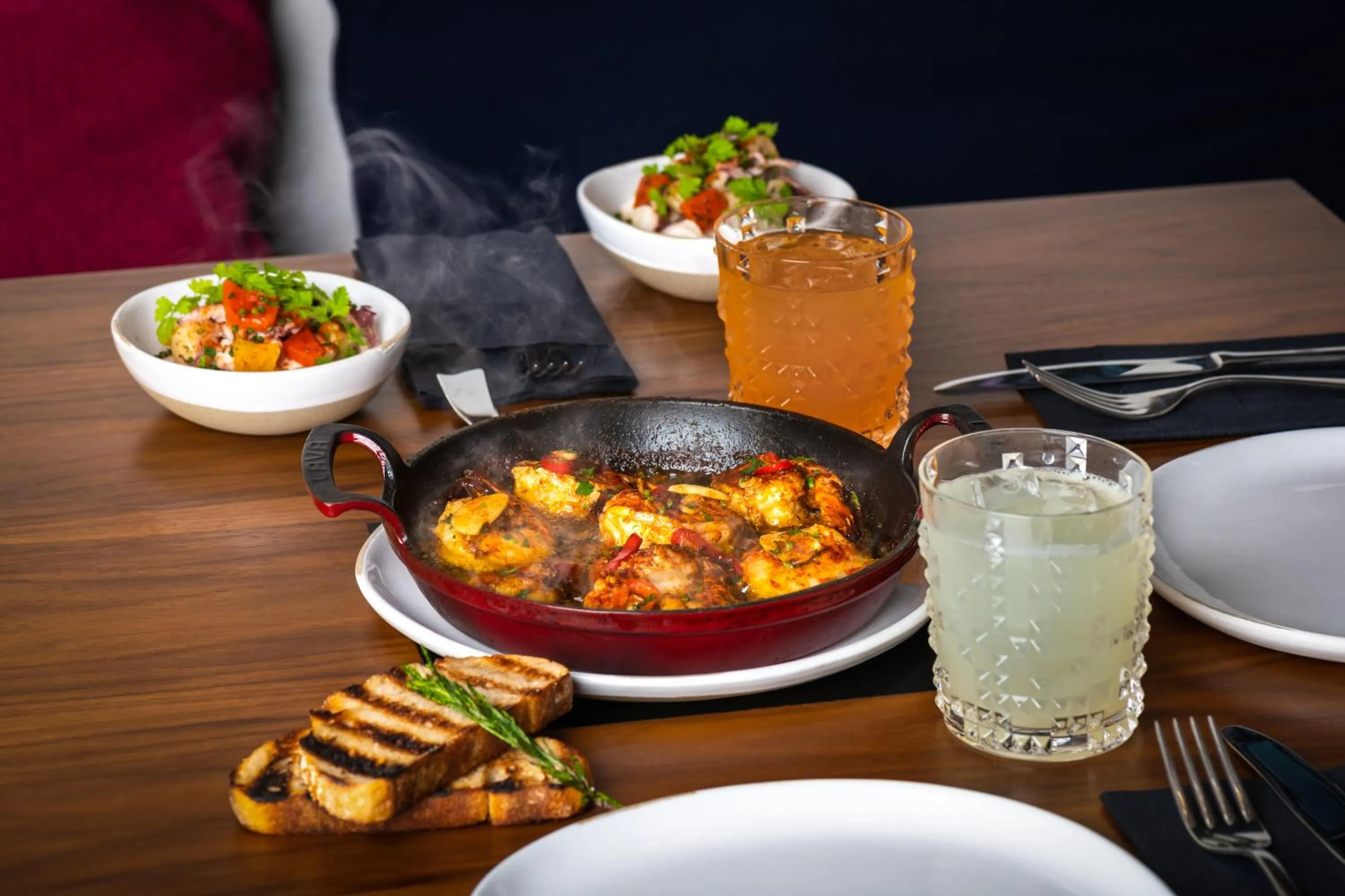 Food in JA Palm Tree Court, Dubai