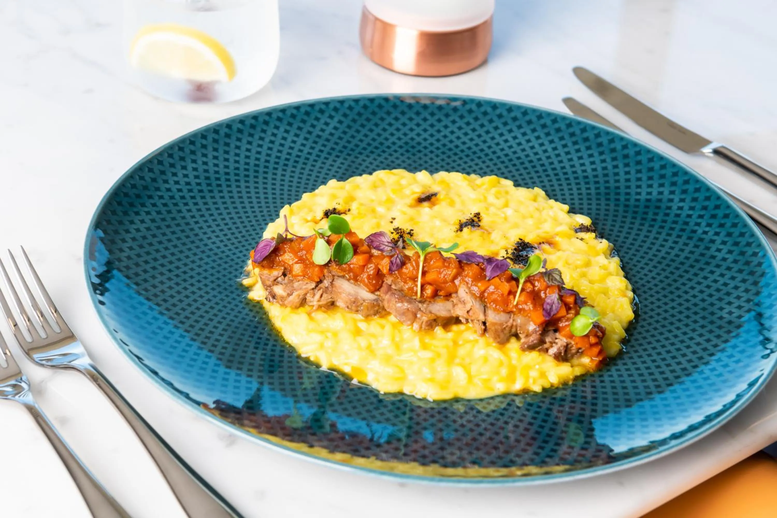 Food in JA Palm Tree Court, Dubai