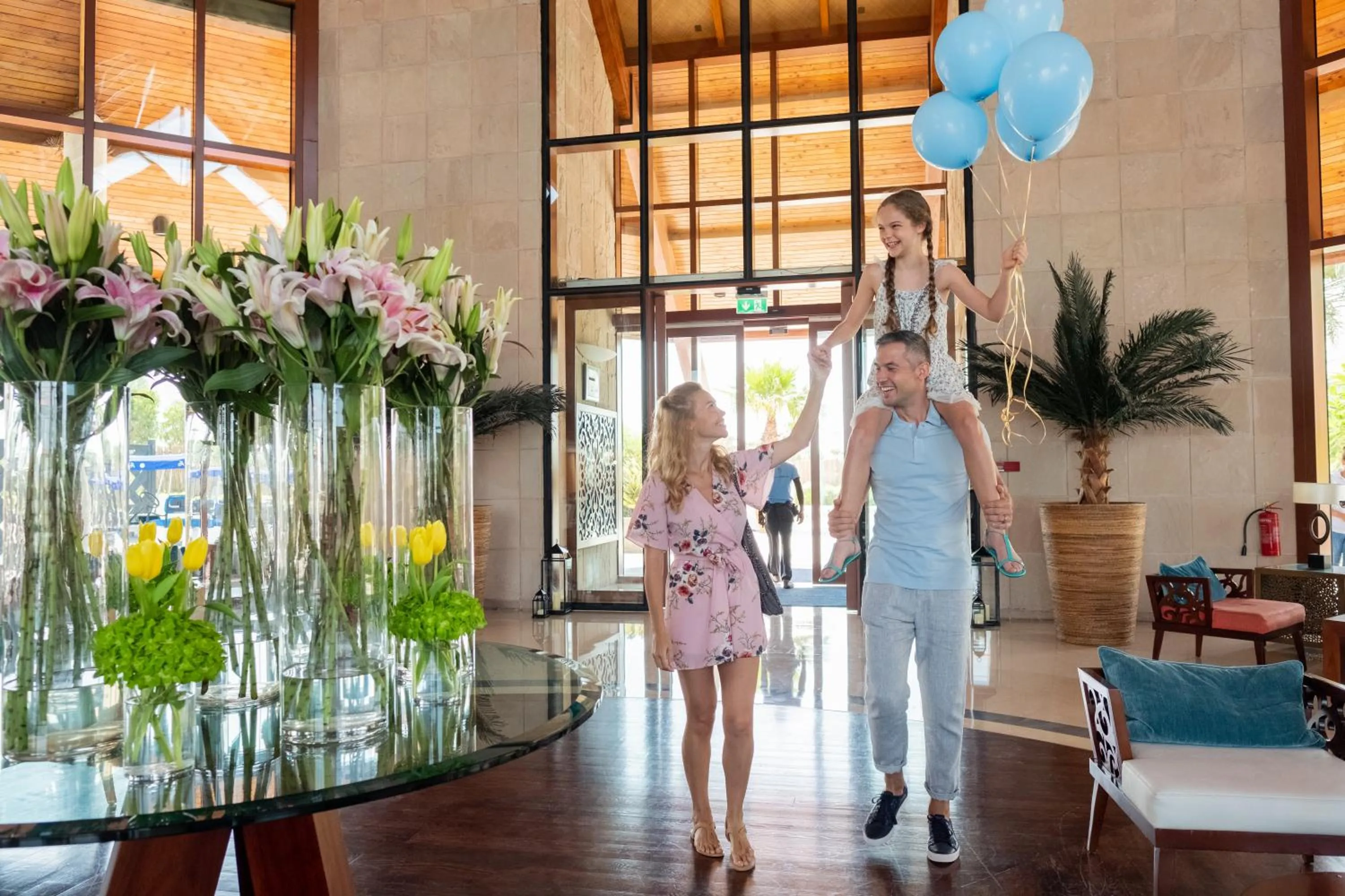 Lobby or reception in JA Palm Tree Court, Dubai