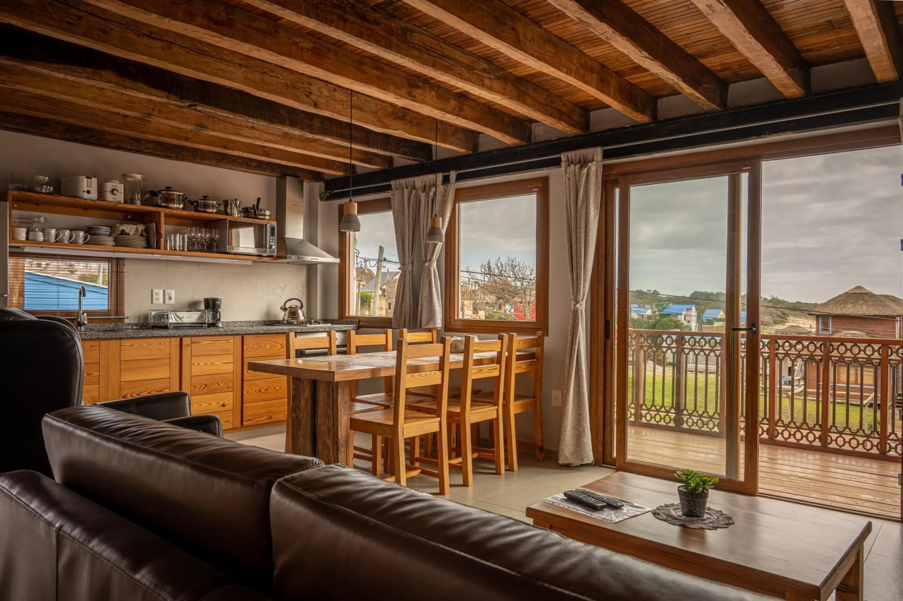 Kitchen or kitchenette in Muelles del Diablo Tranquilo