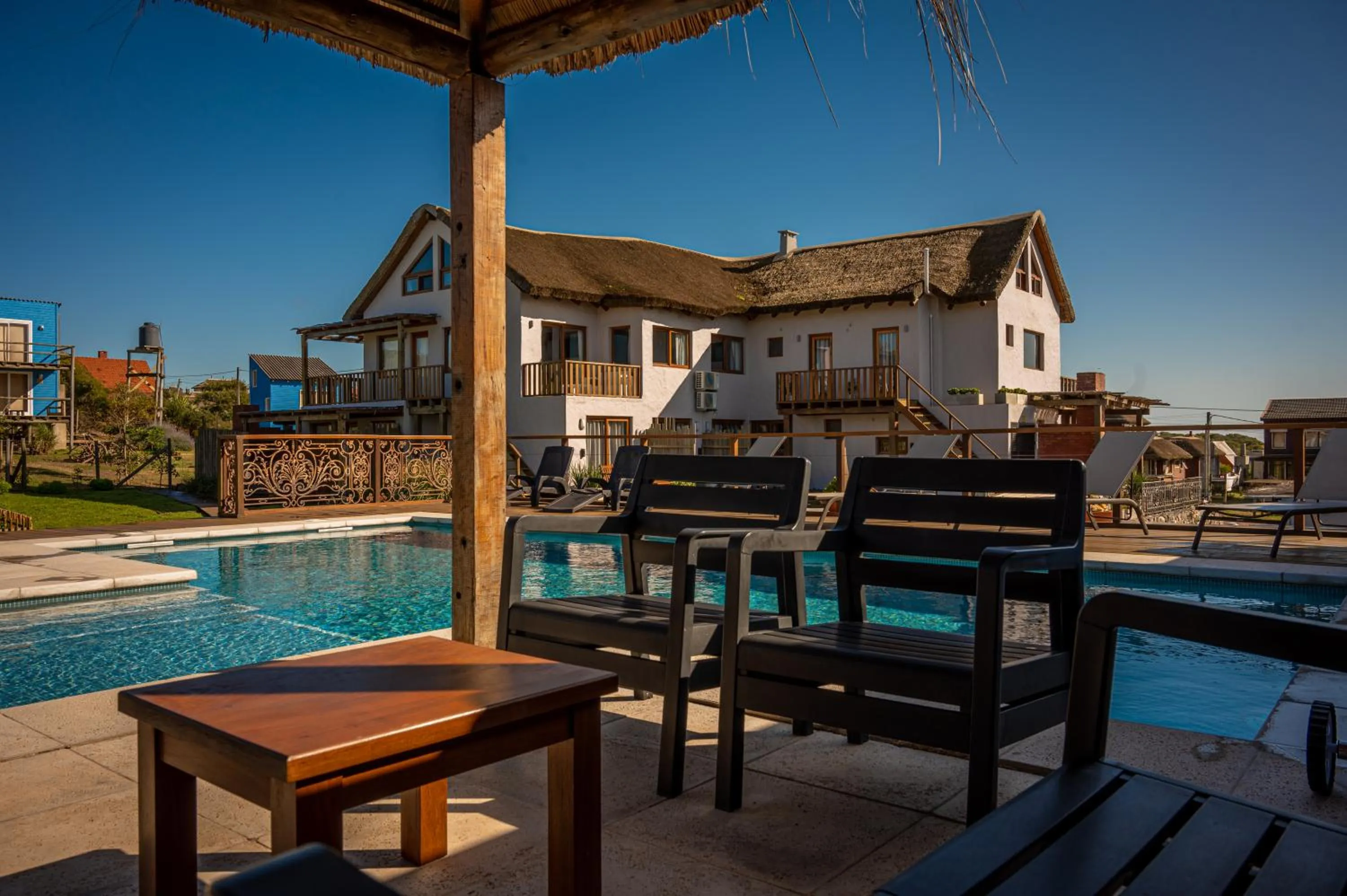 Swimming pool in Muelles del Diablo Tranquilo