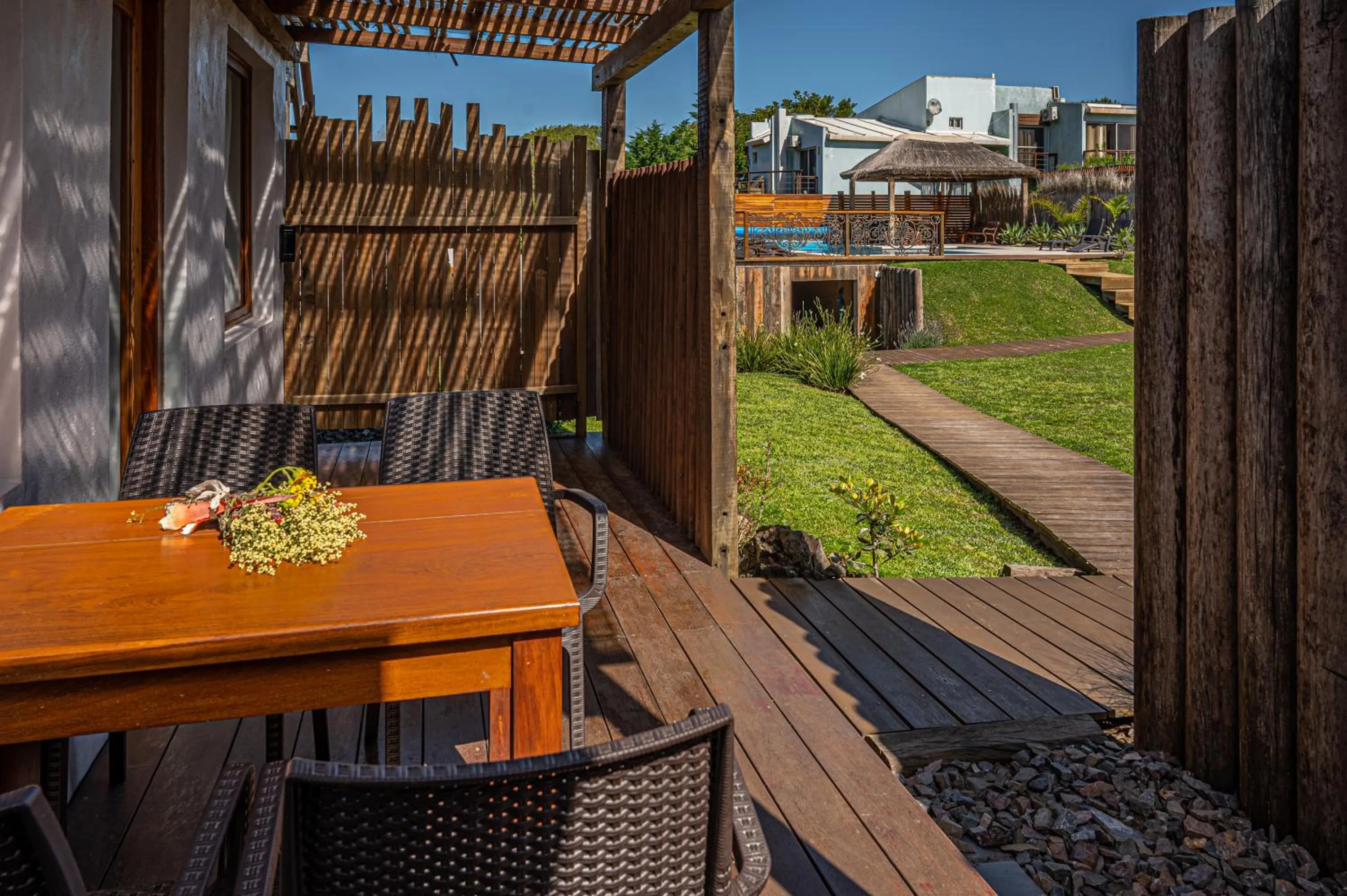 Patio in Muelles del Diablo Tranquilo