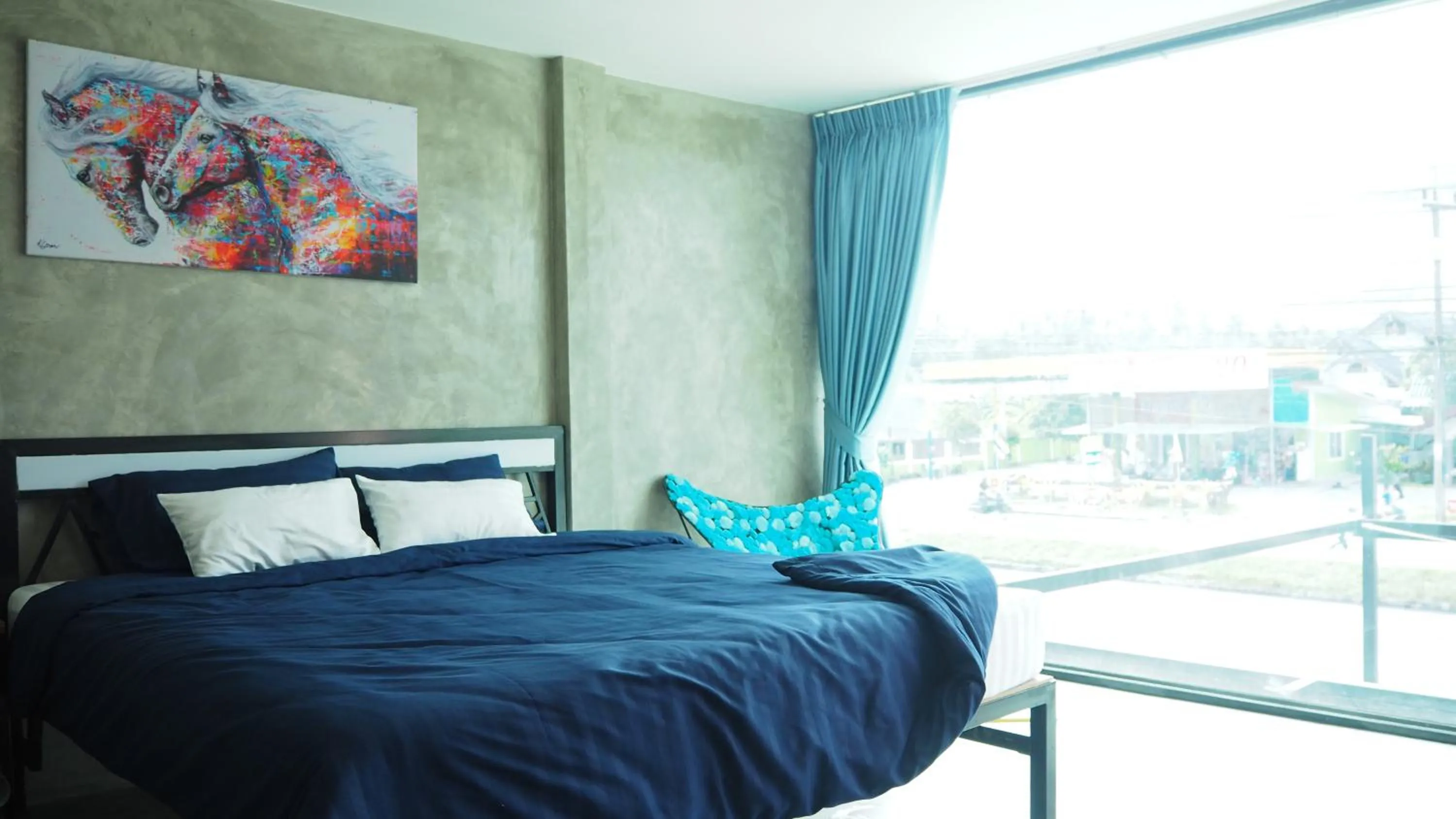 Bed in Phooree Boutique Hotel