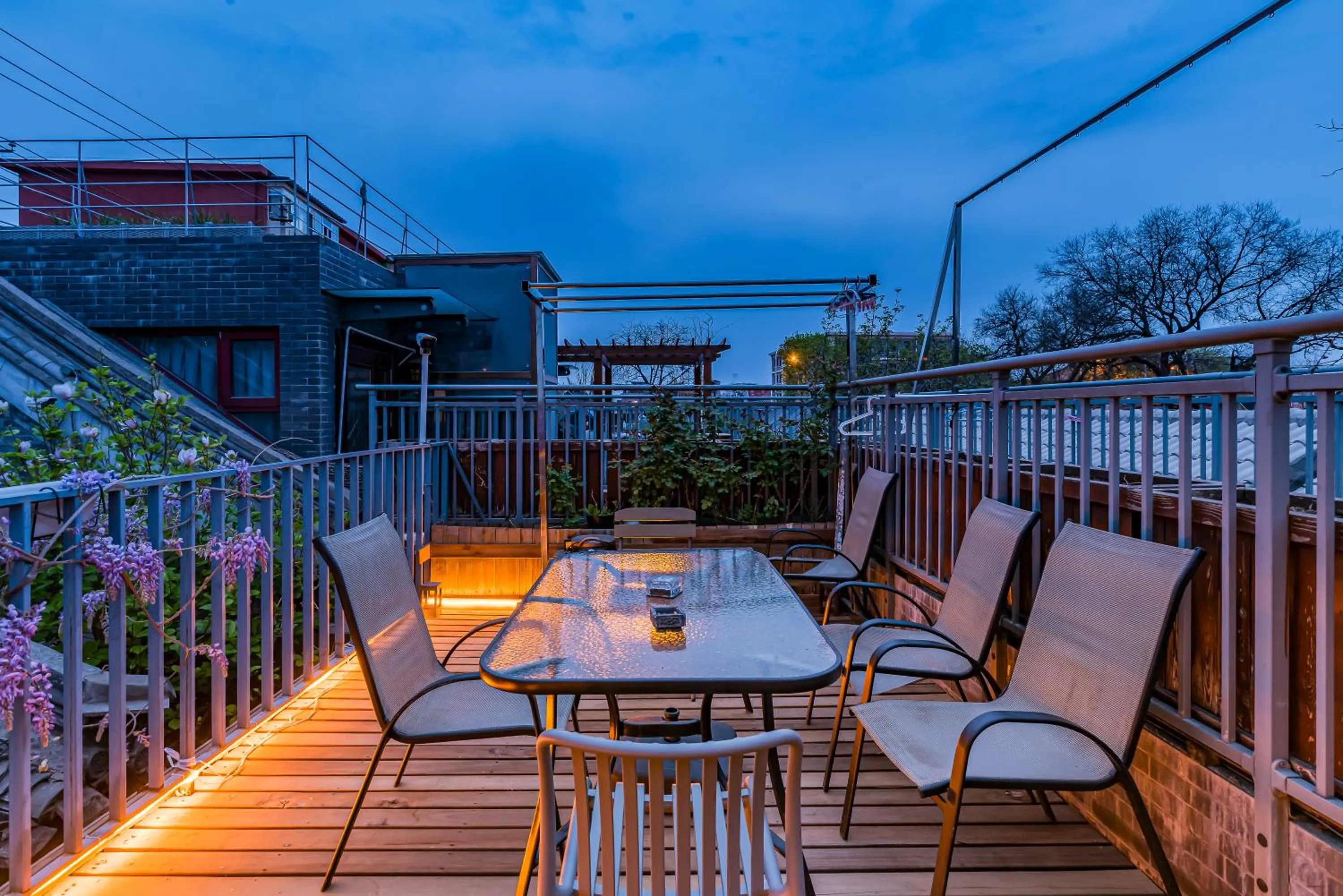 Balcony/Terrace in Templeside Beijing