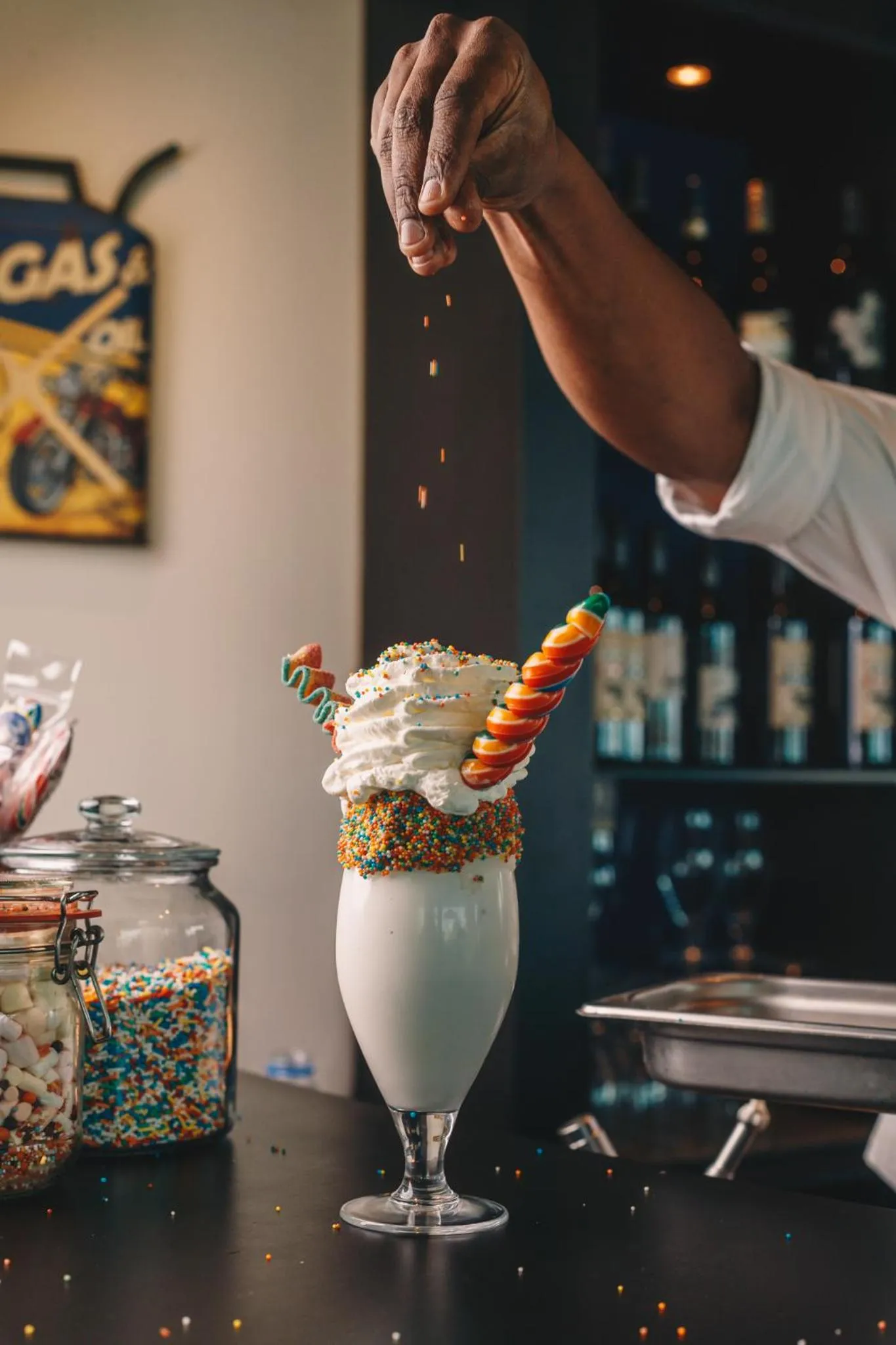 Food close-up in JA Beach Hotel, Dubai