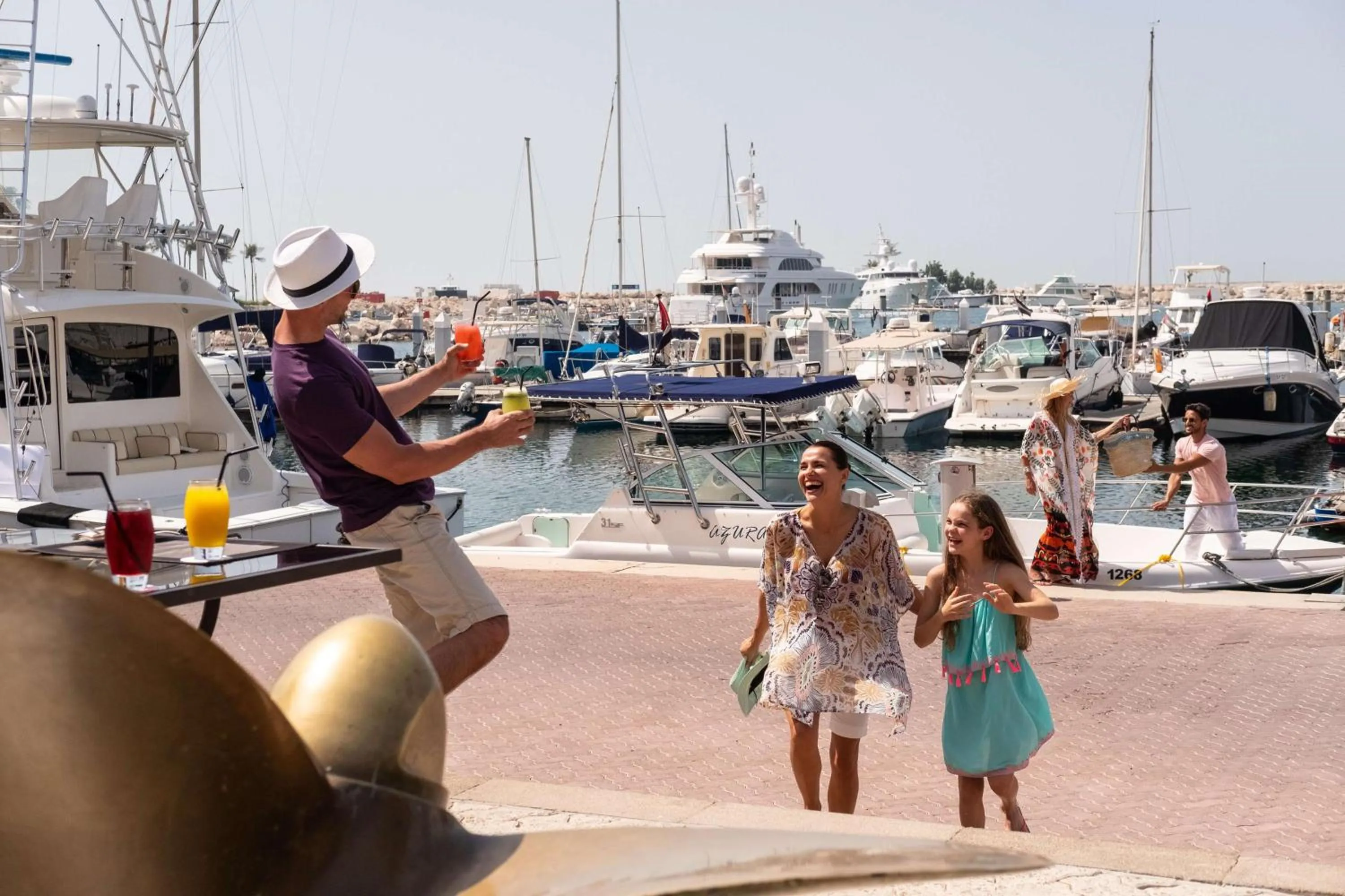Fitness centre/facilities in JA Beach Hotel, Dubai