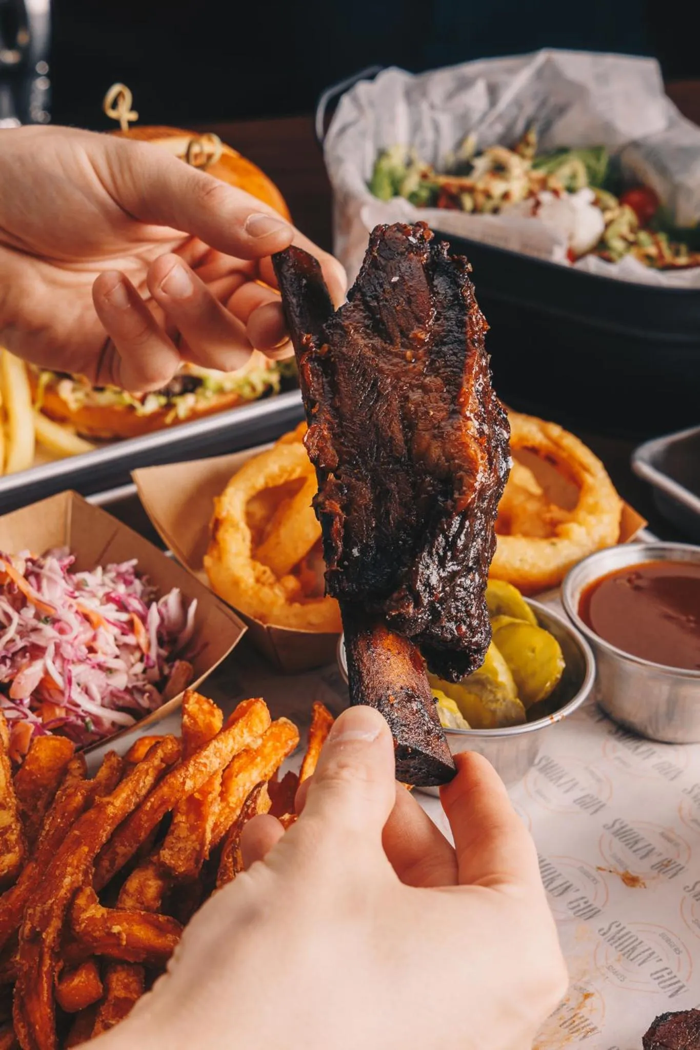 Food close-up in JA Beach Hotel, Dubai