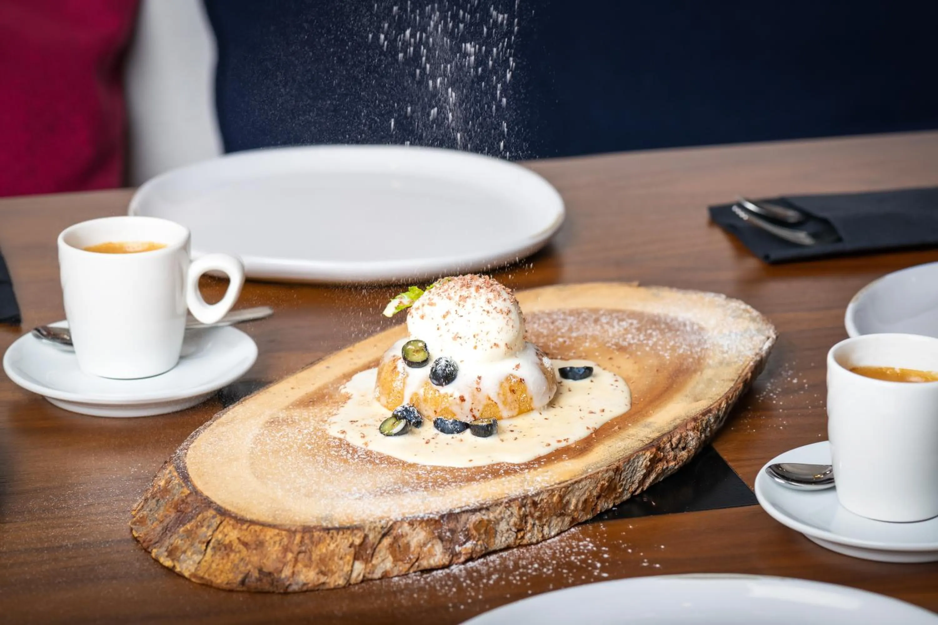 Food close-up in JA Beach Hotel, Dubai