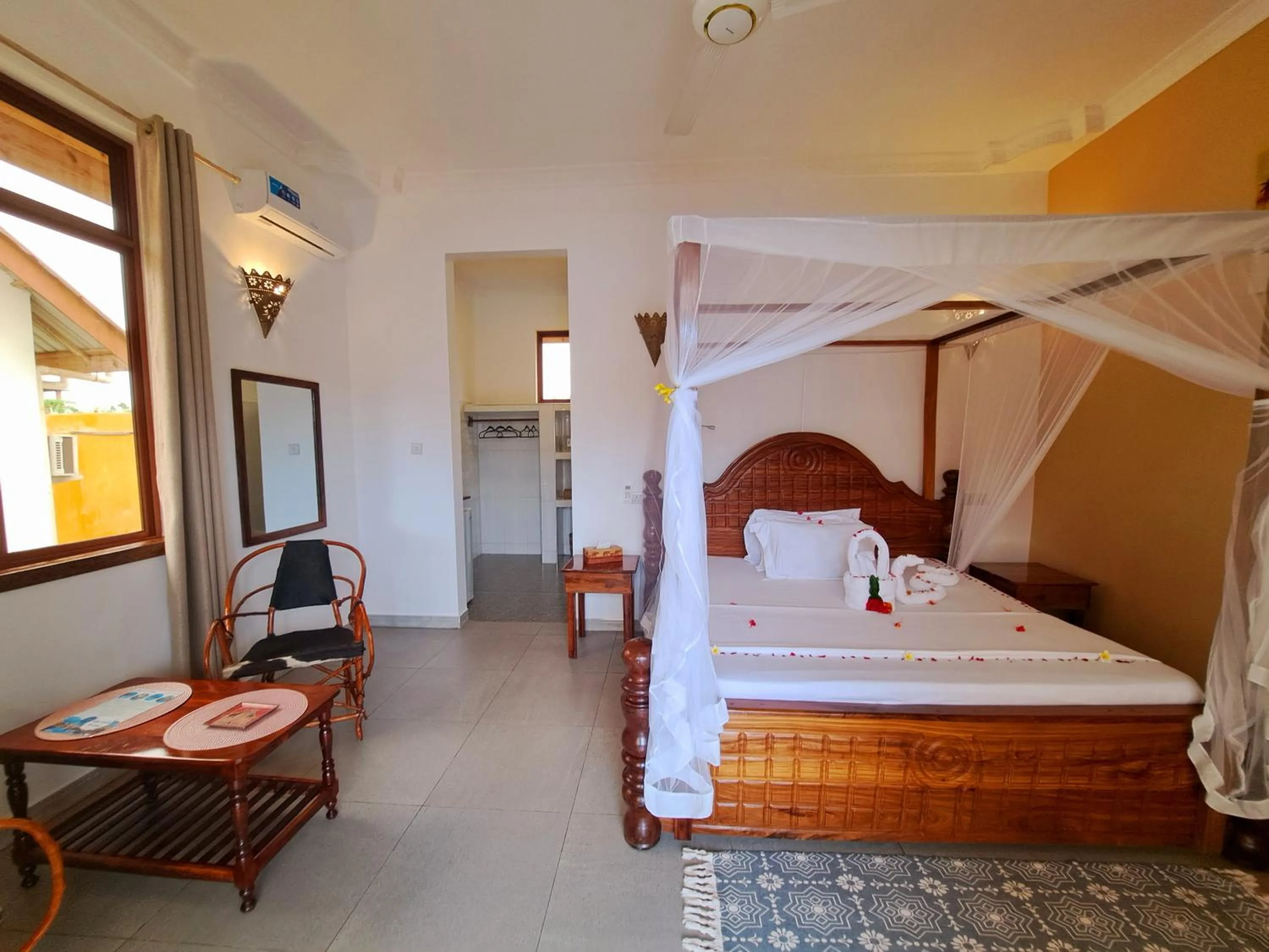 Bed in Mimi na wewe villa