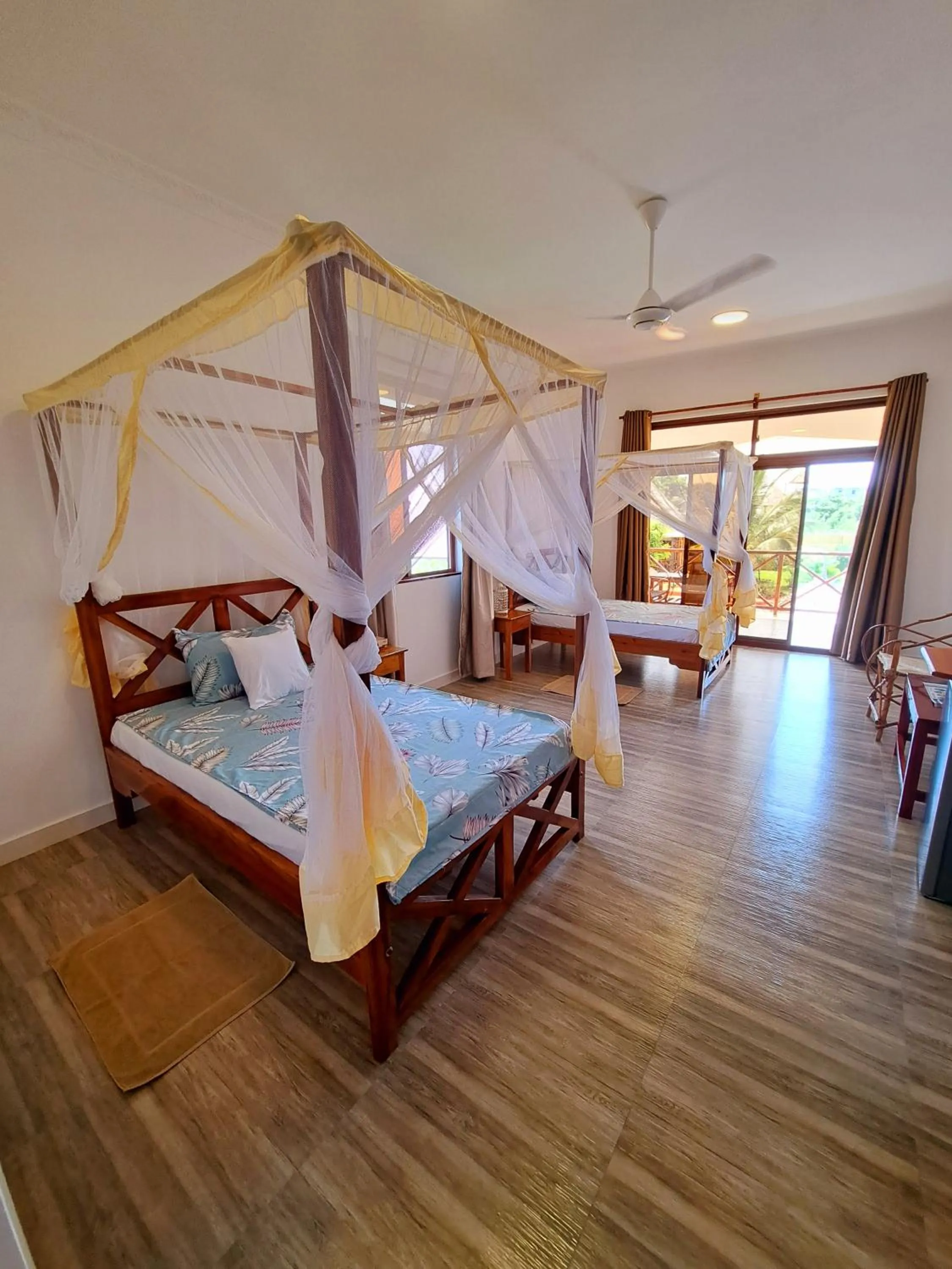 Bed in Mimi na wewe villa